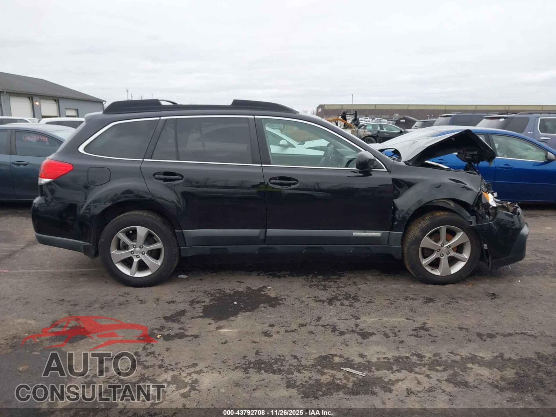 SUBARU OUTBACK 2014 - 4S4BRBLC8E3216681