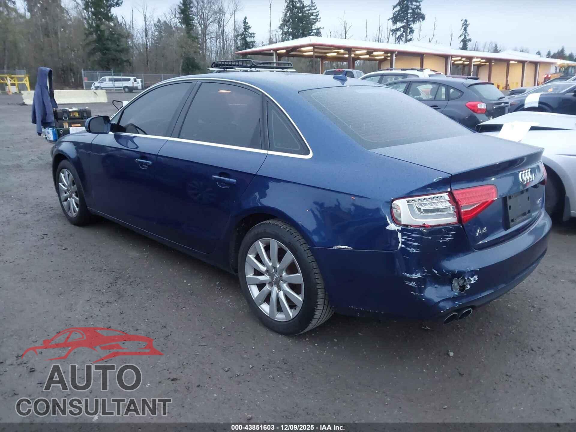 AUDI A4 2013 - WAUAFAFL5DN030224