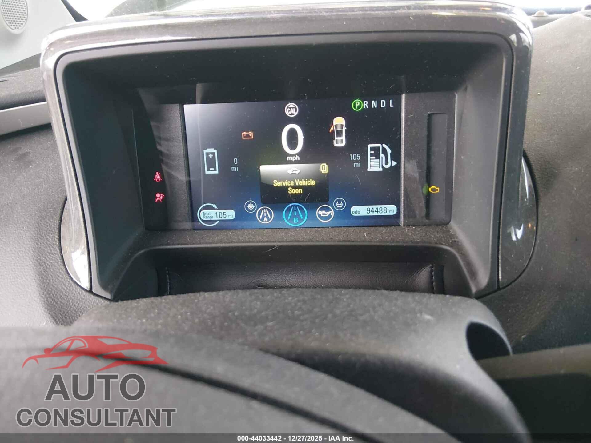 CHEVROLET VOLT 2012 - 1G1RD6E49CU101943