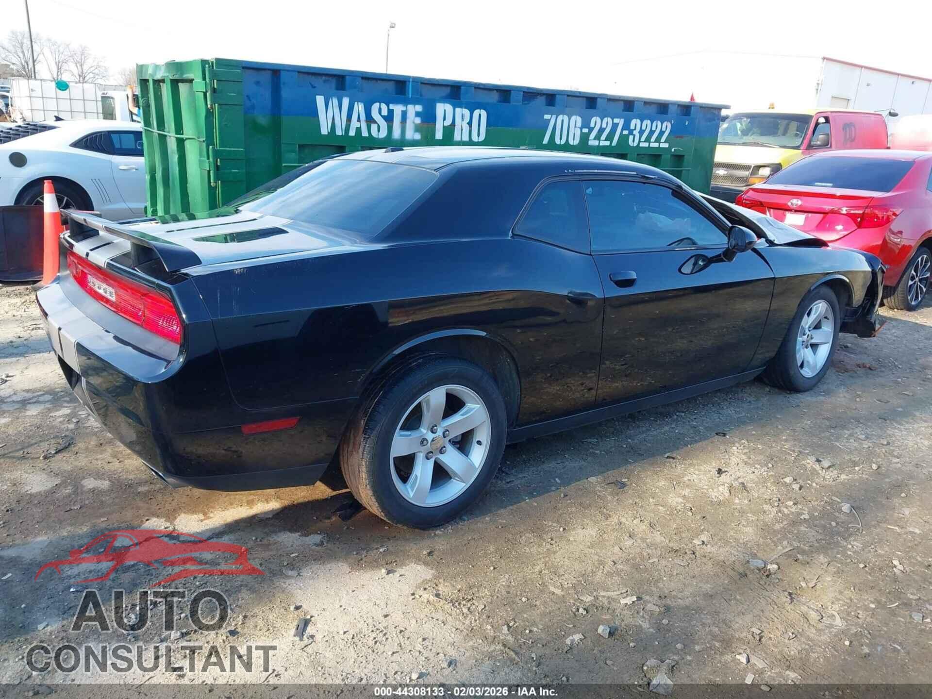 DODGE CHALLENGER 2012 - 2C3CDYAG4CH254407