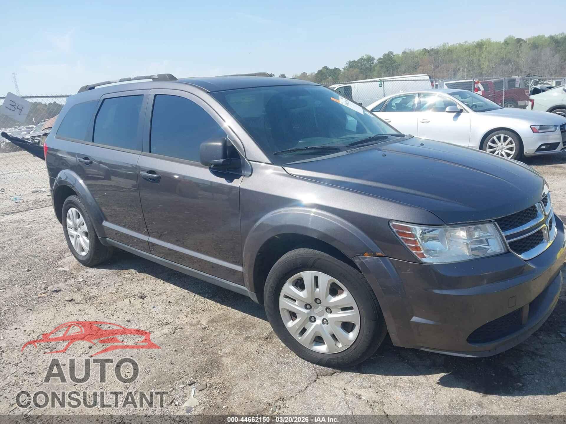 DODGE JOURNEY 2017 - 3C4PDCAB3HT551364