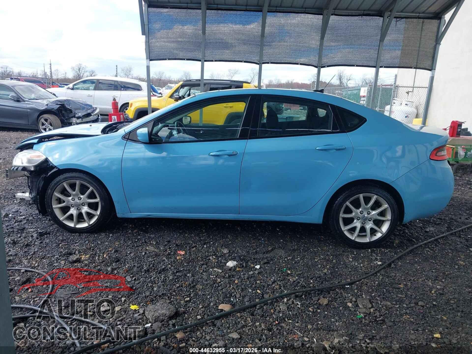 DODGE DART 2013 - 1C3CDFBA3DD224960
