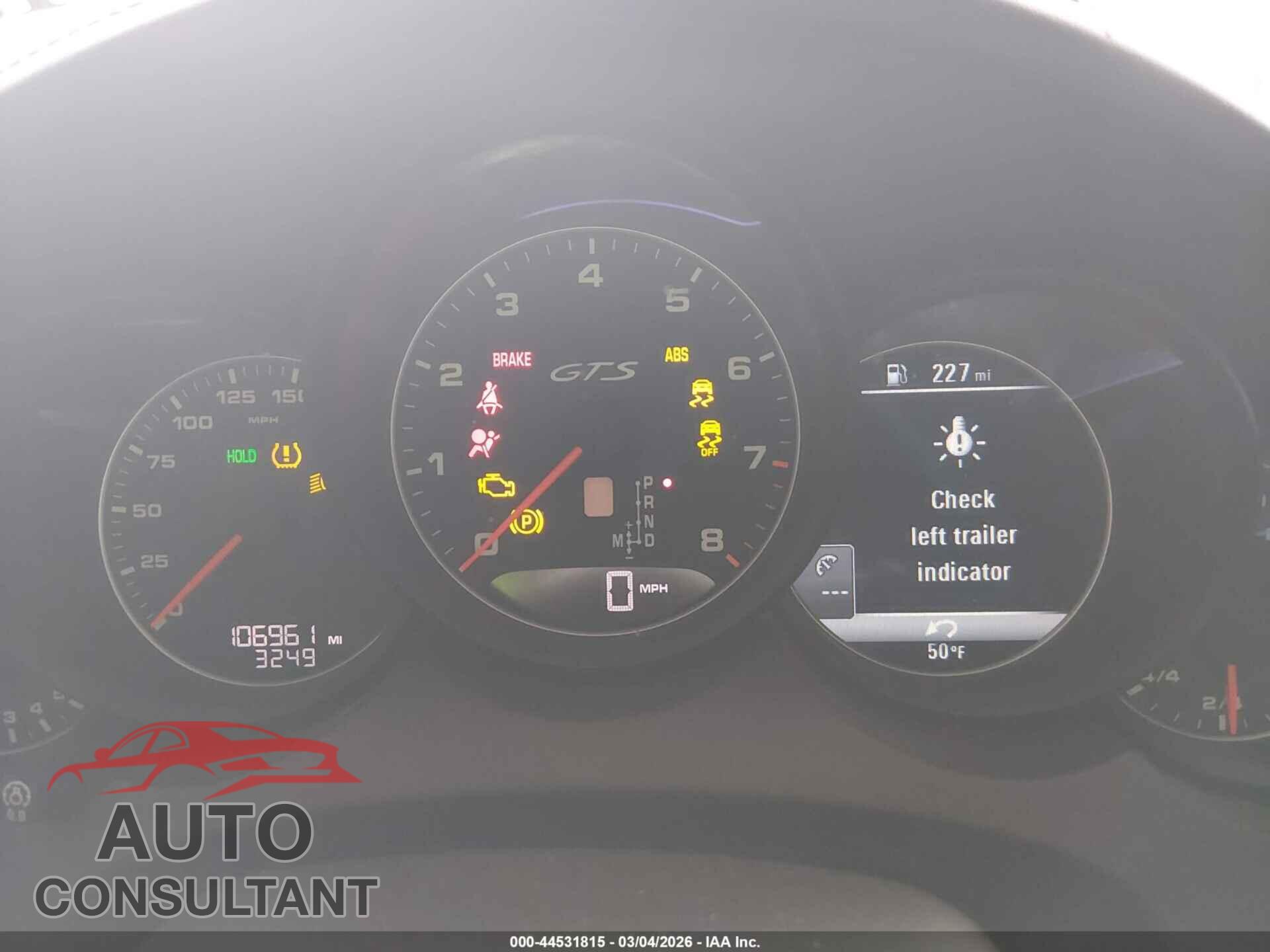 PORSCHE CAYENNE 2016 - WP1AD2A20GLA71243