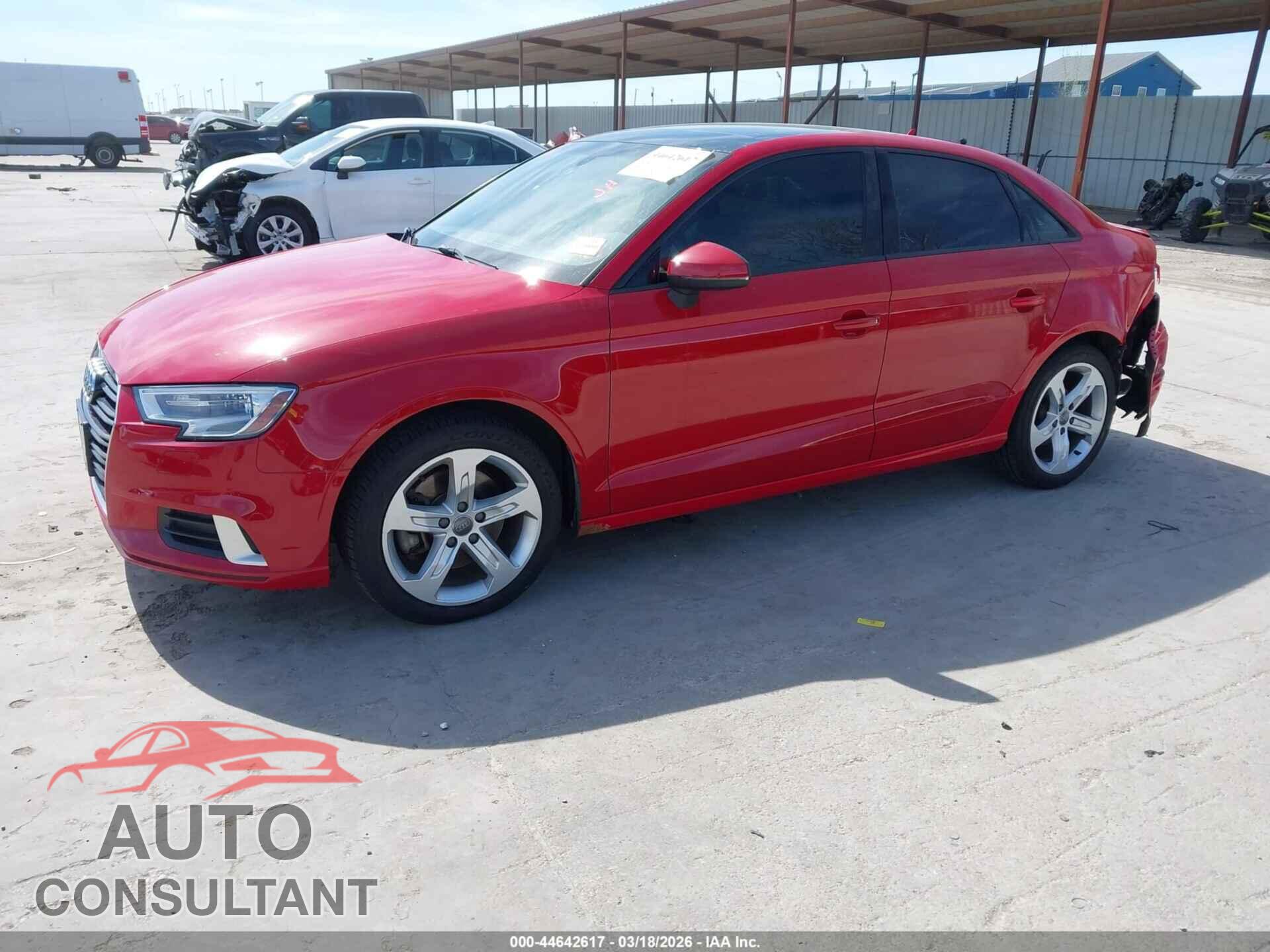 AUDI A3 2017 - WAUAUGFF3H1035972
