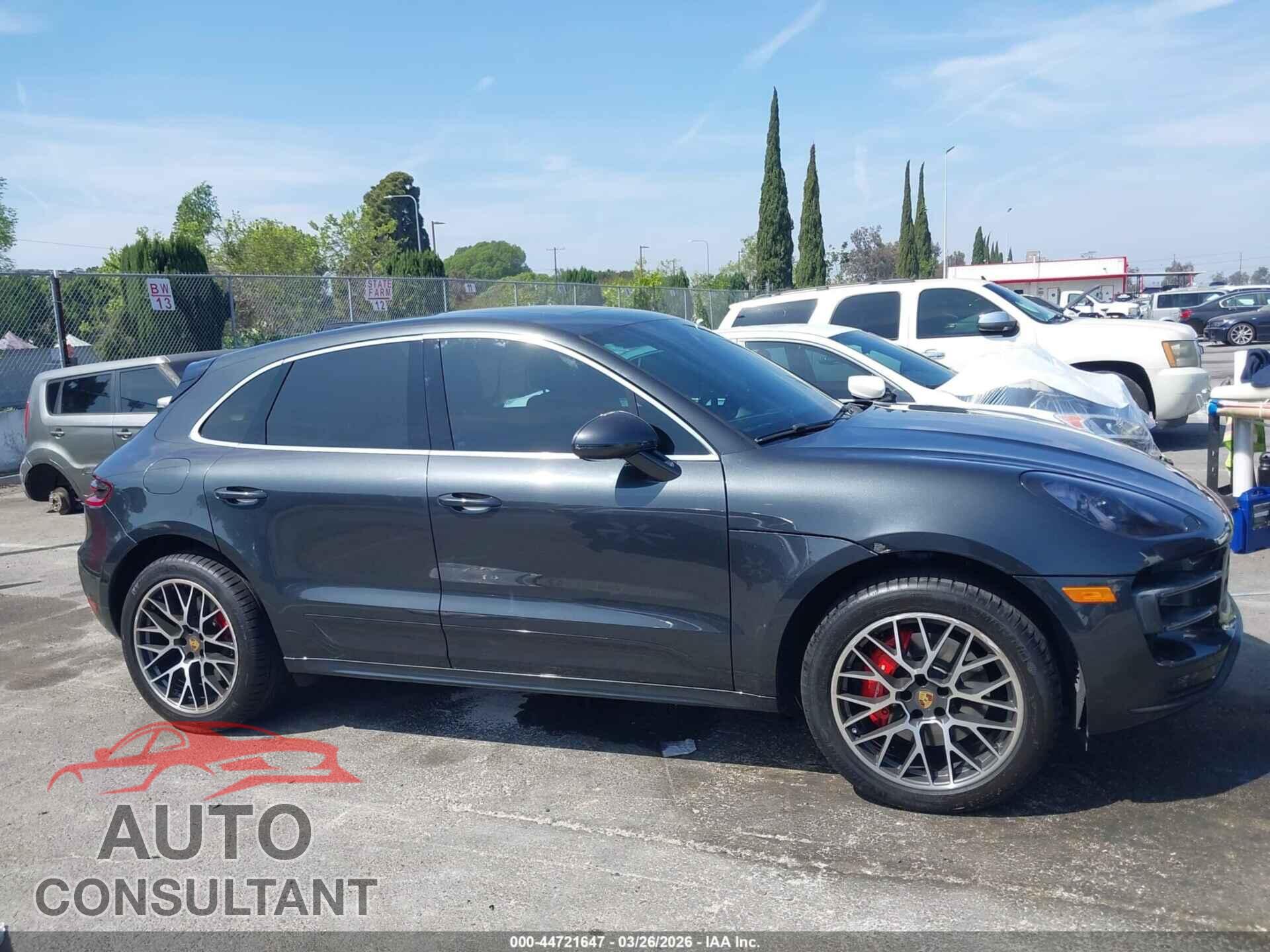 PORSCHE MACAN 2017 - WP1AF2A53HLB60455