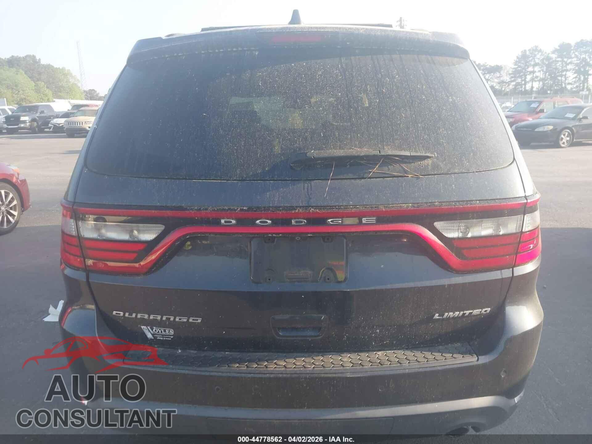 DODGE DURANGO 2015 - 1C4RDHDG2FC880319