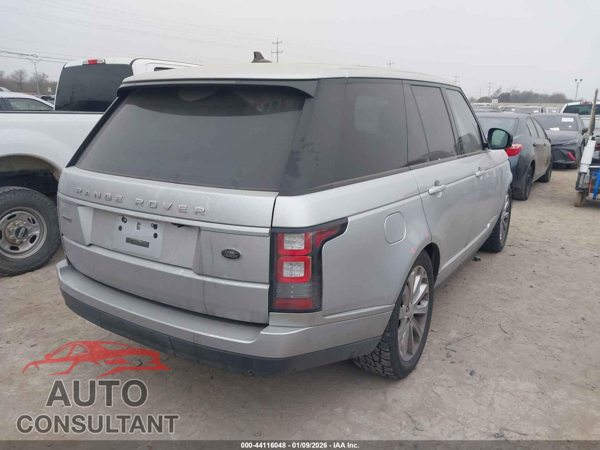 LAND ROVER RANGE ROVER 2016 - SALGS2KF3GA270455