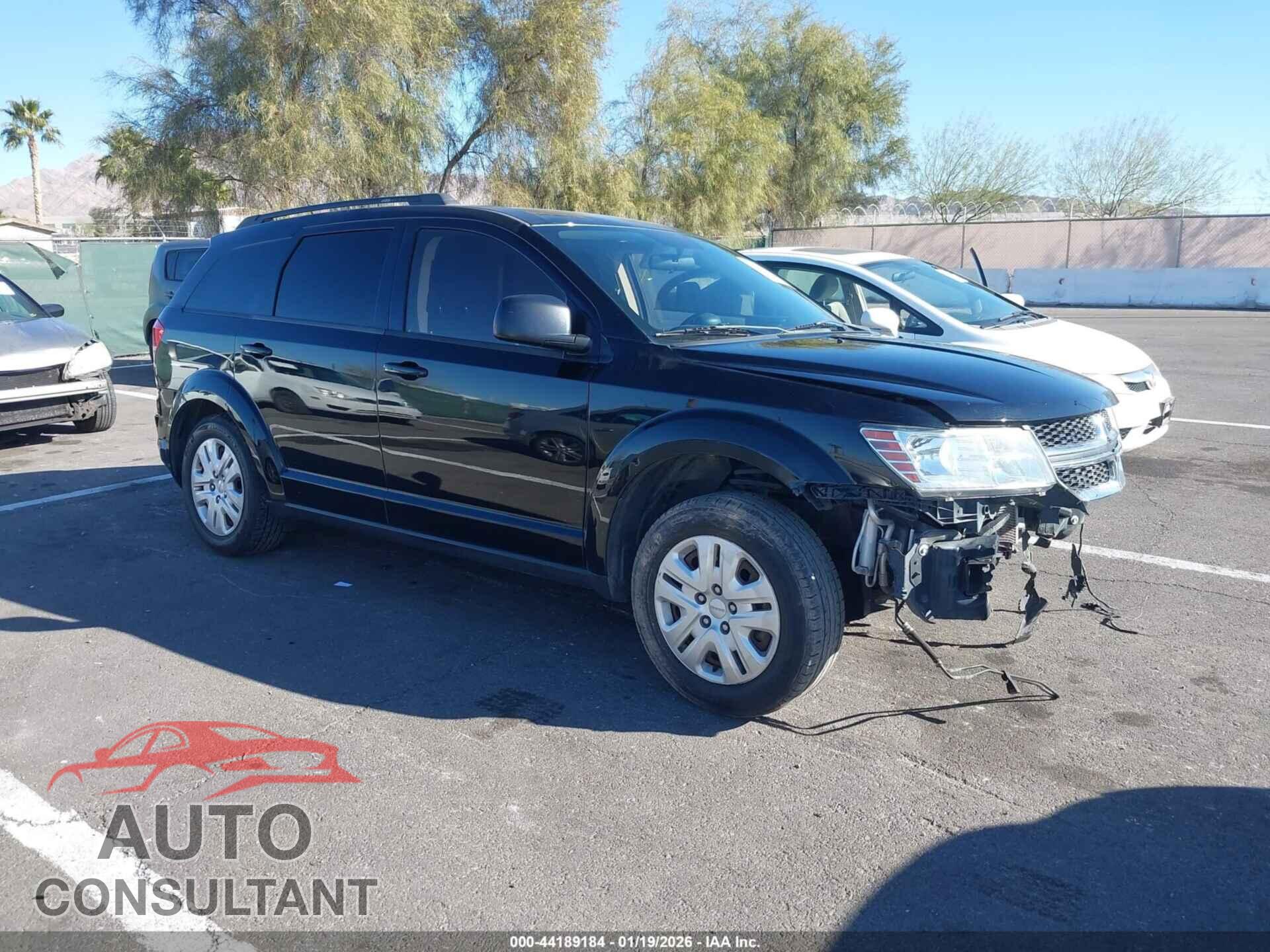 DODGE JOURNEY 2017 - 3C4PDCAB9HT605072