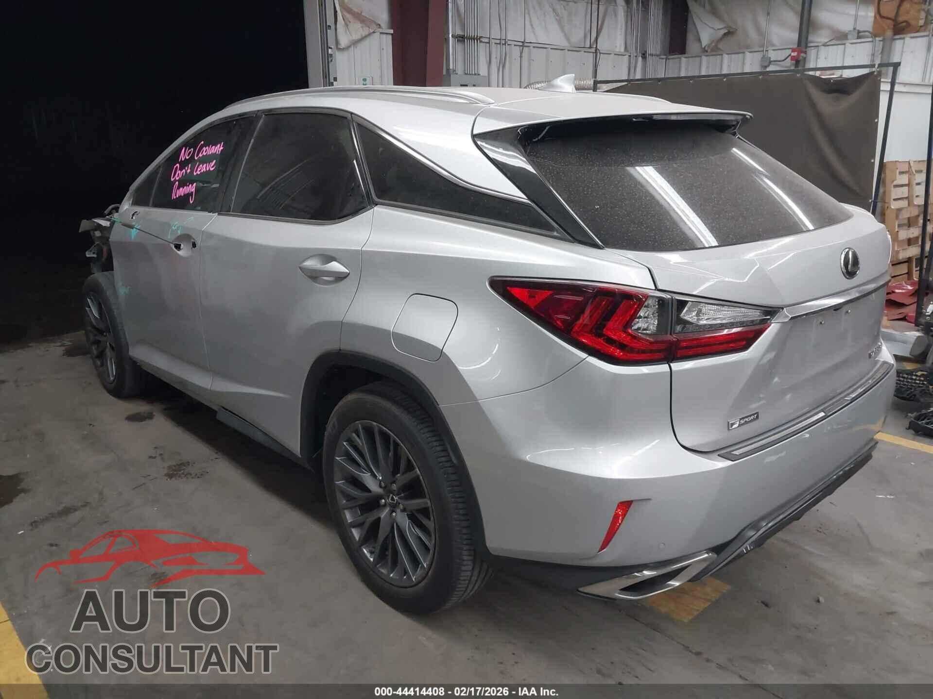 LEXUS RX 350 2016 - 2T2BZMCA8GC051316