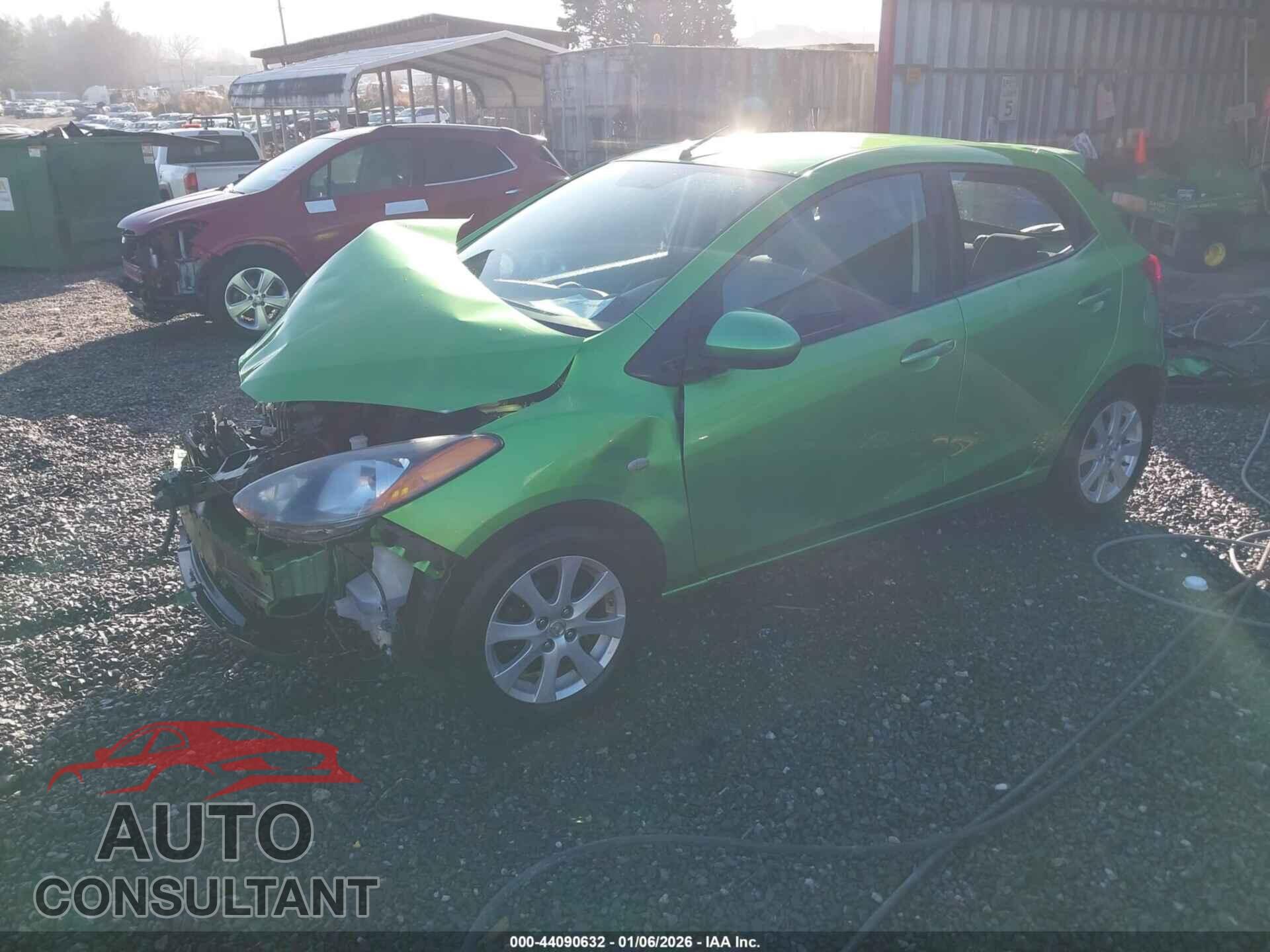MAZDA MAZDA2 2011 - JM1DE1HY9B0121051