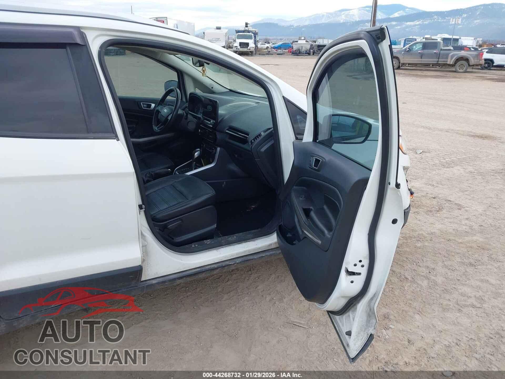 FORD ECOSPORT 2019 - MAJ6S3KL0KC287974
