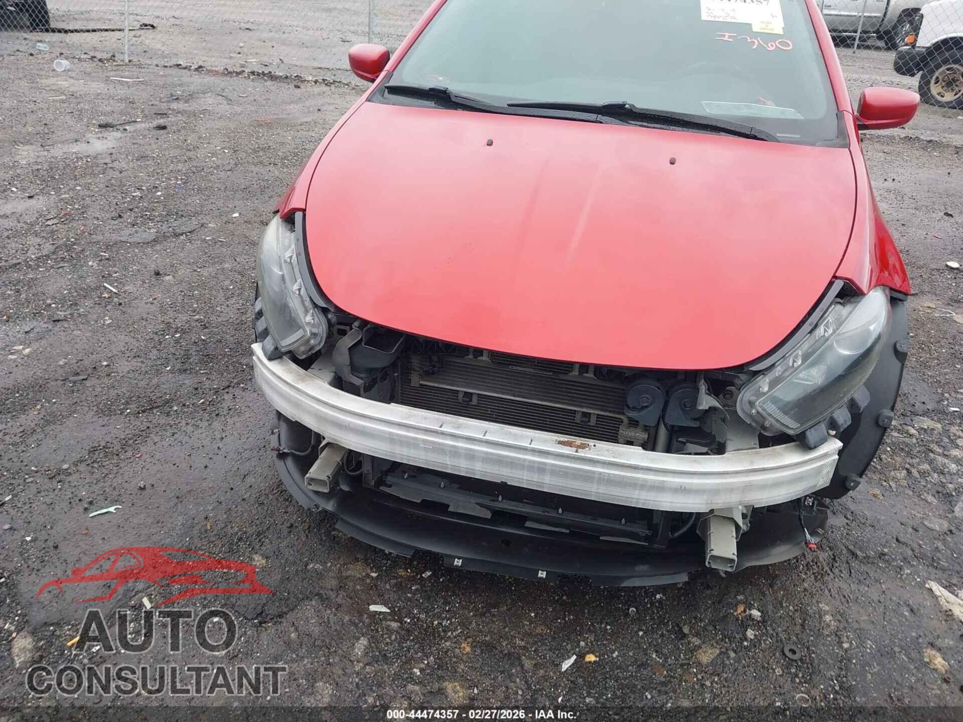 DODGE DART 2014 - 1C3CDFBB7ED865300