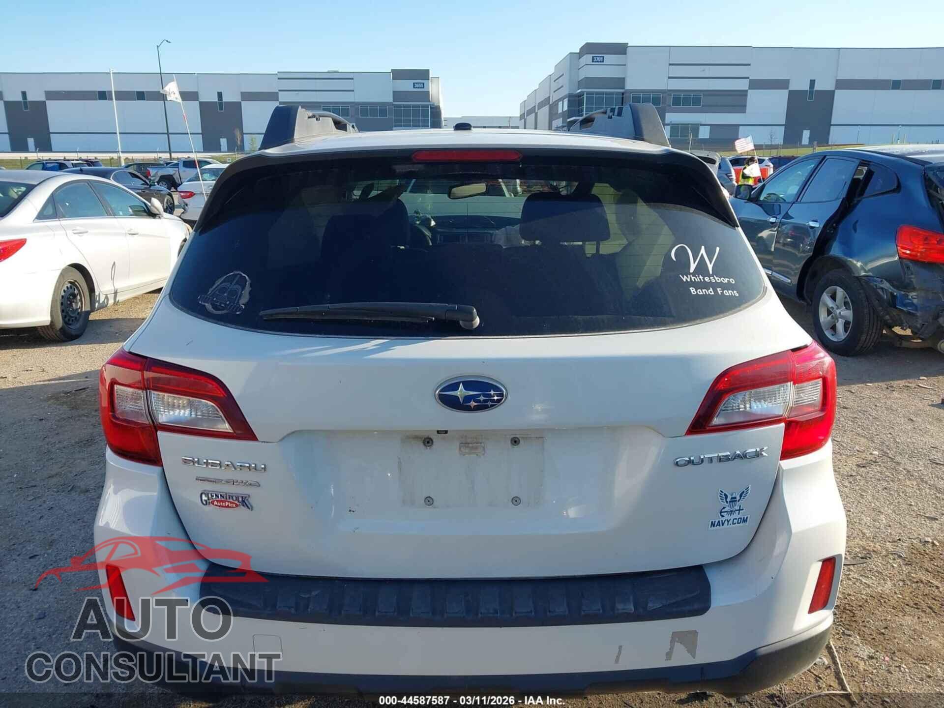 SUBARU OUTBACK 2015 - 4S4BSBLC6F3206527