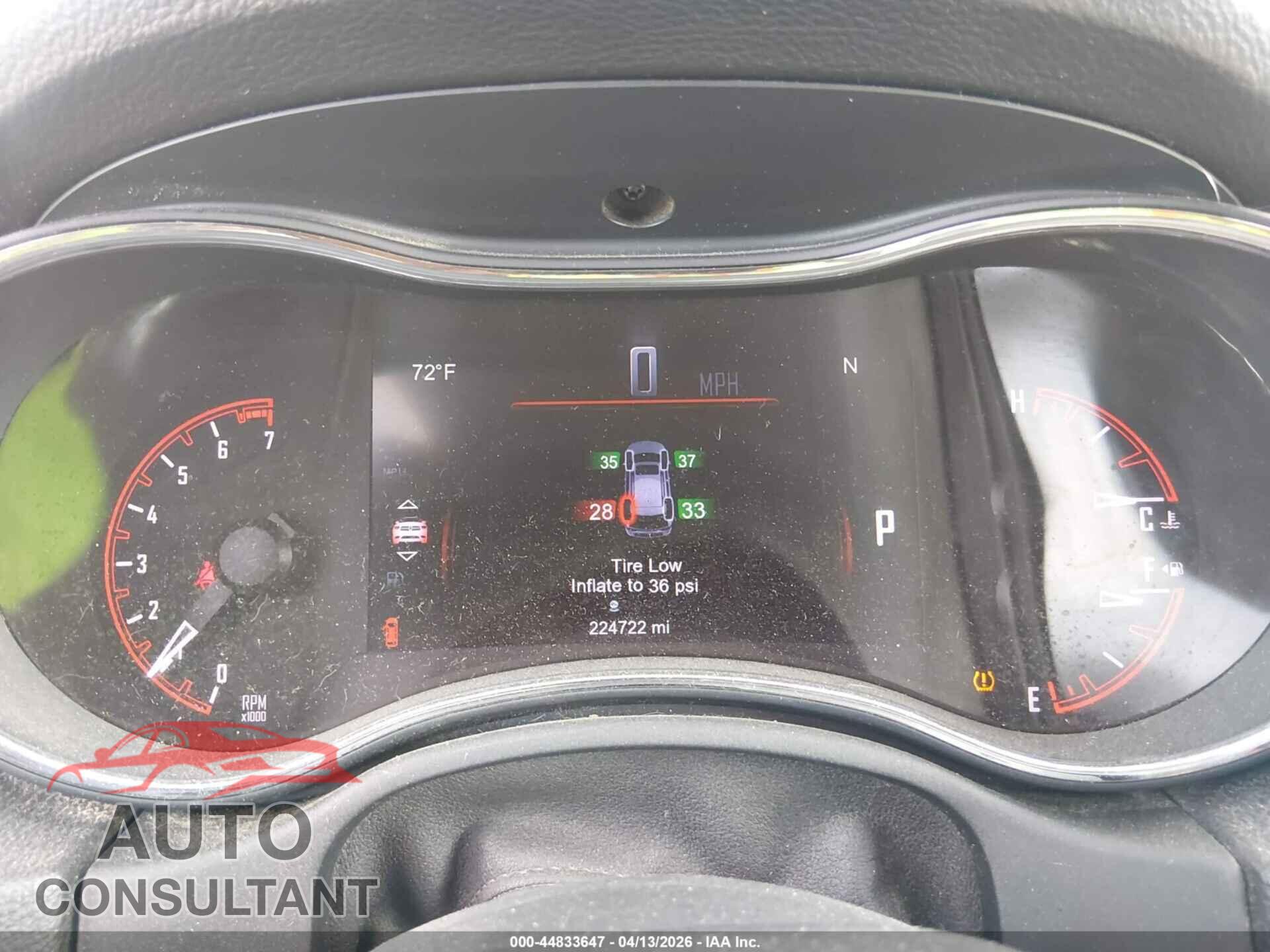 DODGE DURANGO 2014 - 1C4RDJAG8EC514259
