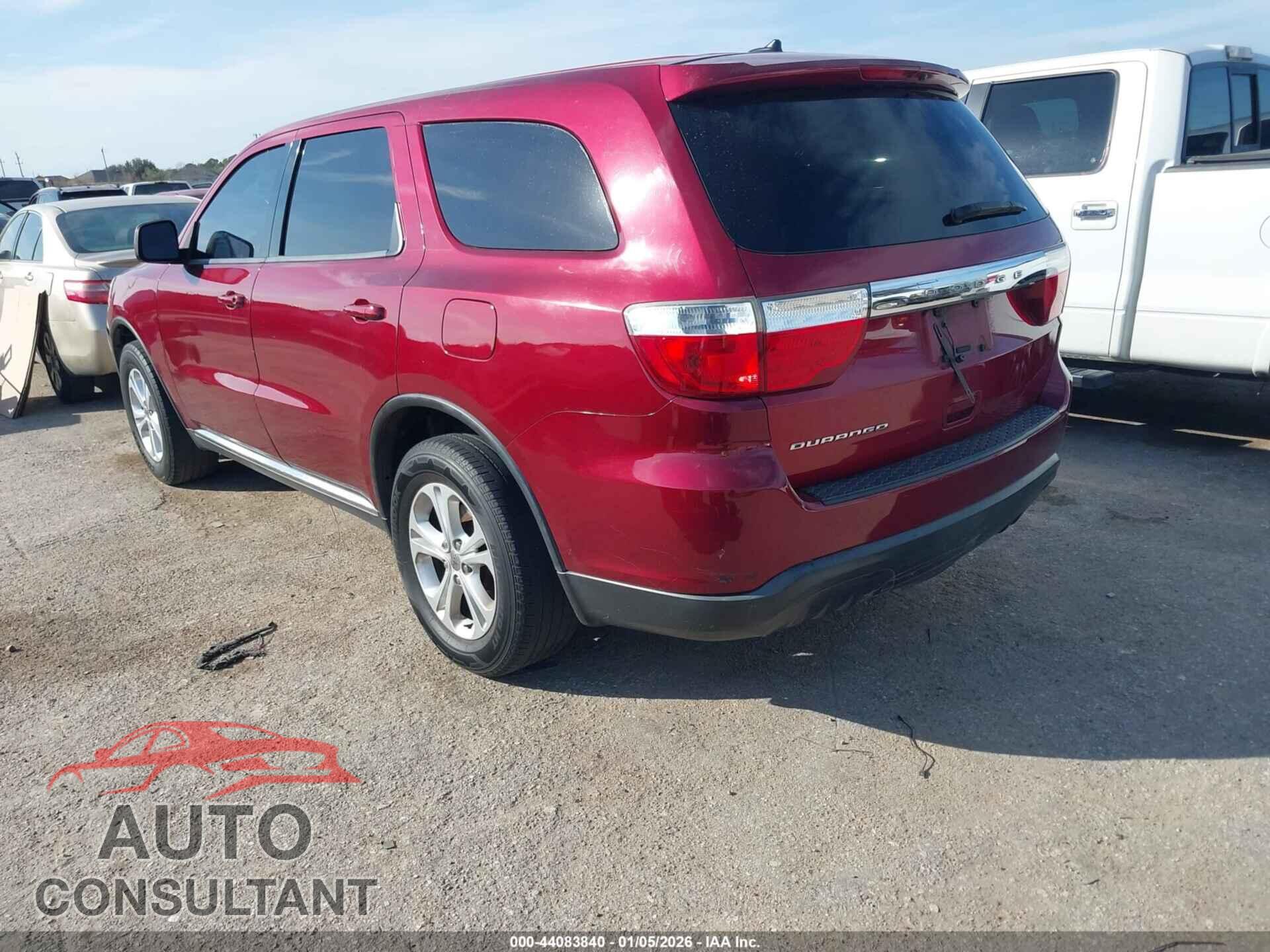 DODGE DURANGO 2013 - 1C4RDHAG5DC693156