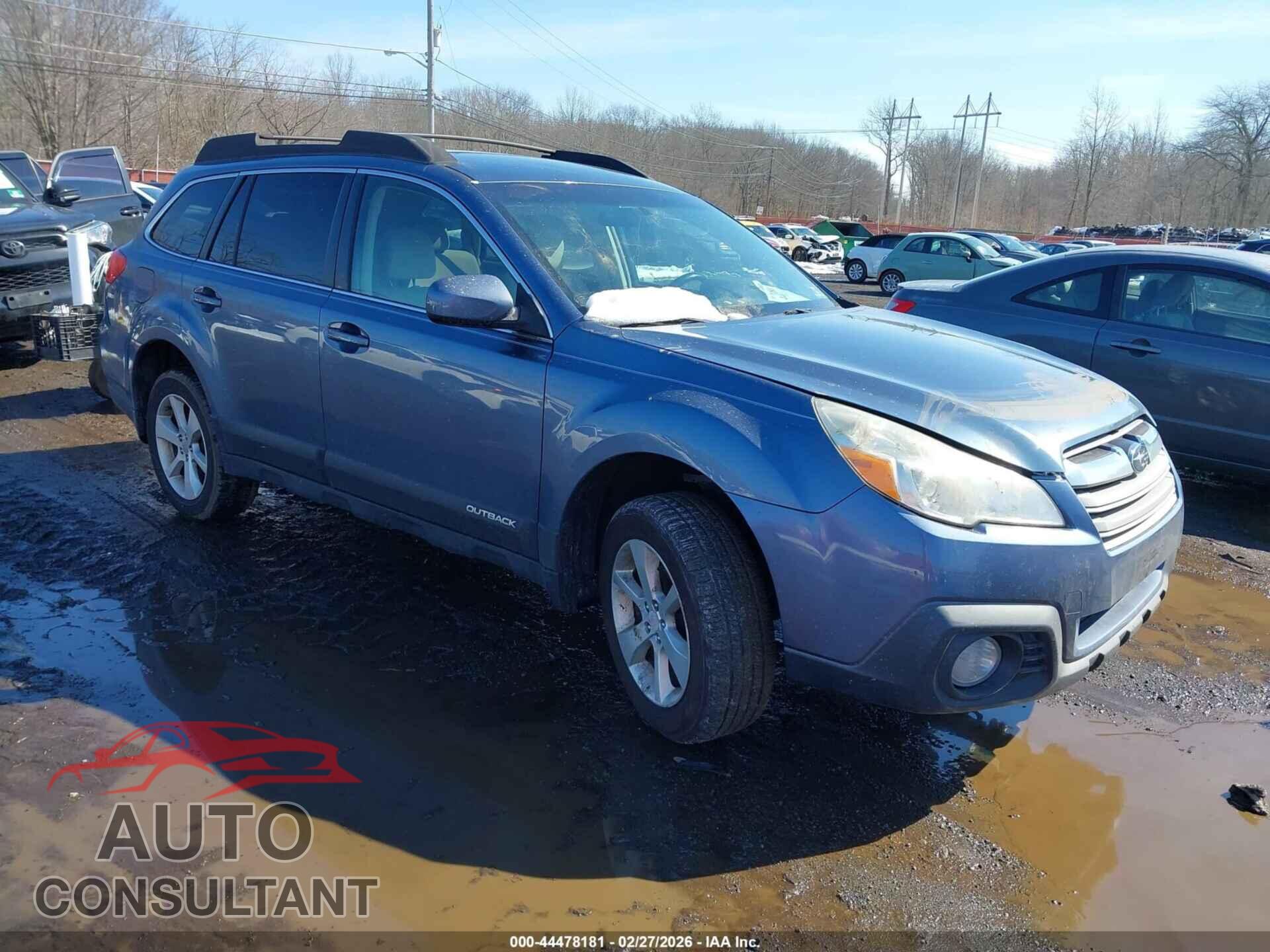 SUBARU OUTBACK 2014 - 4S4BRBCCXE3247835