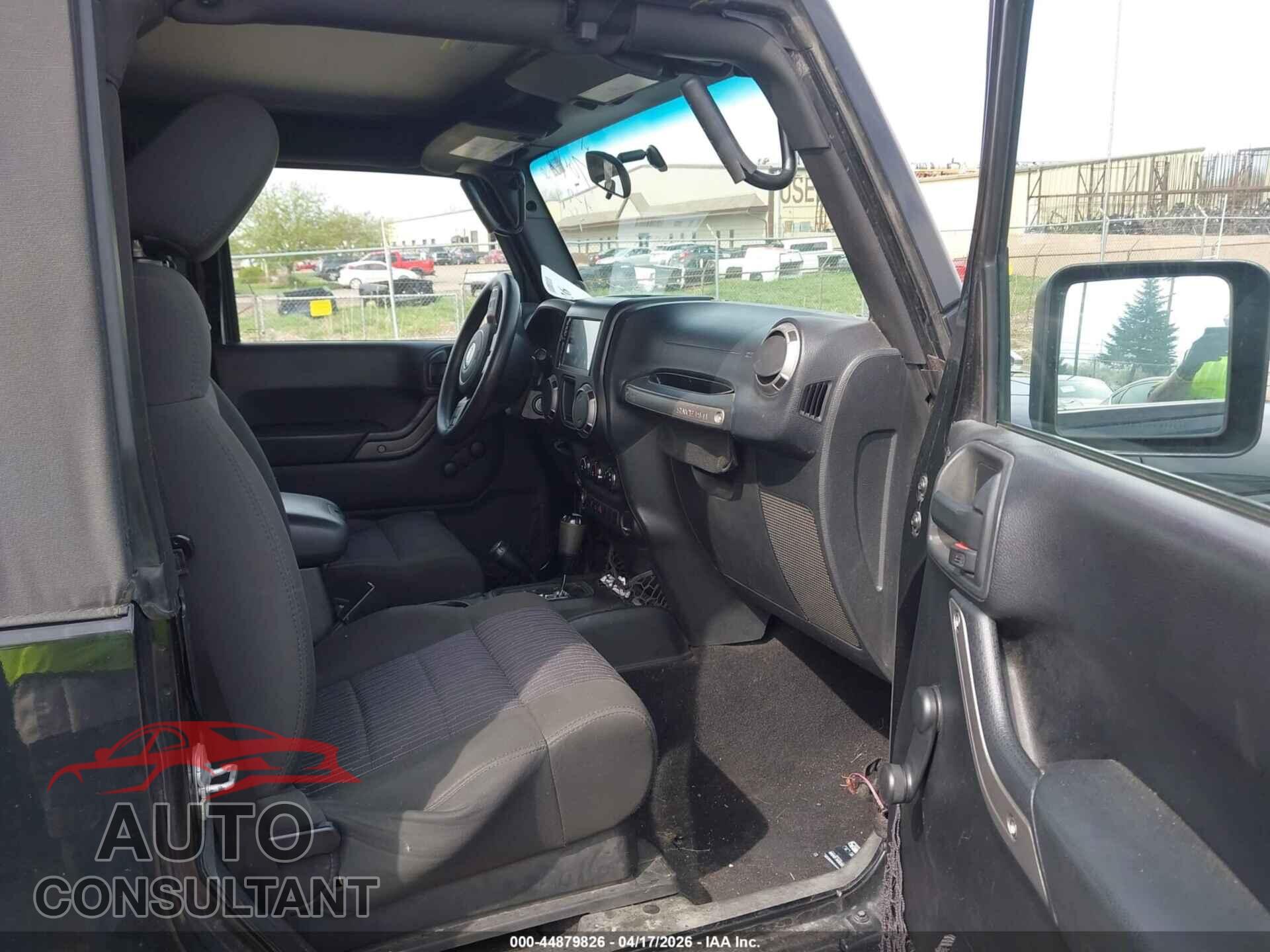 JEEP WRANGLER 2012 - 1C4AJWAG2CL267045