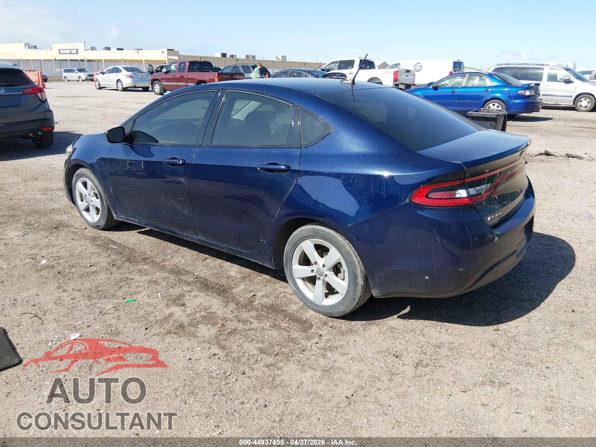 DODGE DART 2015 - 1C3CDFBB2FD415121