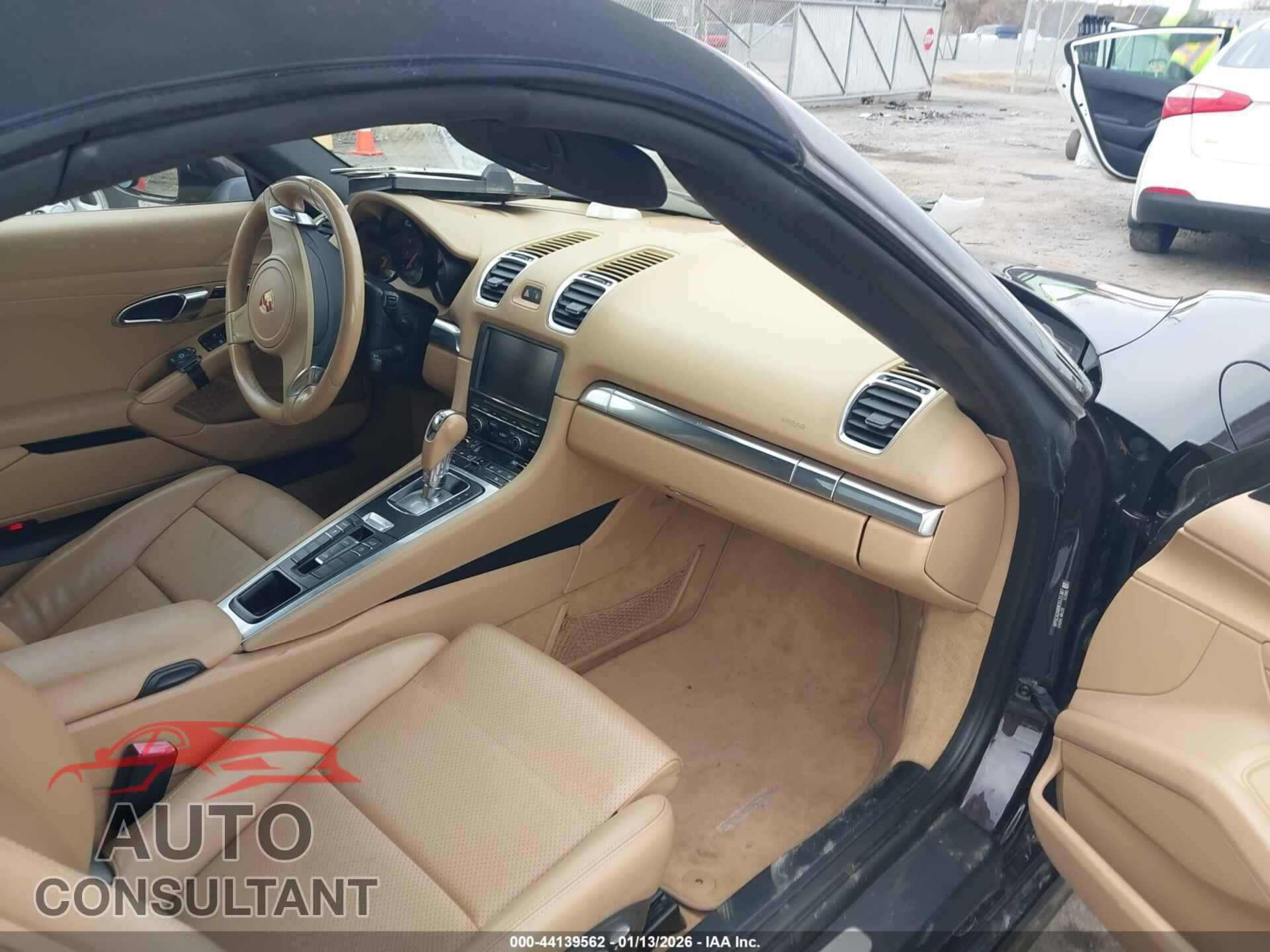 PORSCHE BOXSTER 2014 - WP0CA2A89ES121387