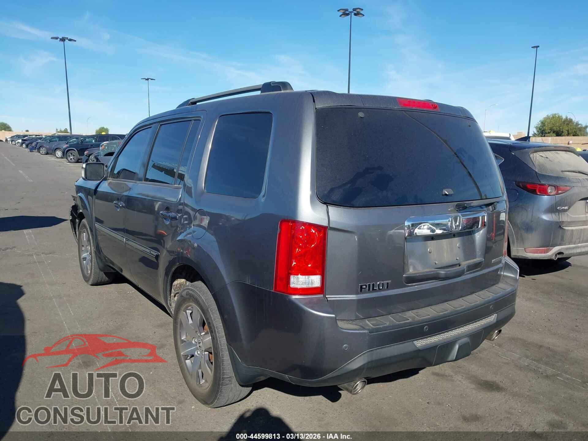 HONDA PILOT 2012 - 5FNYF3H9XCB013169