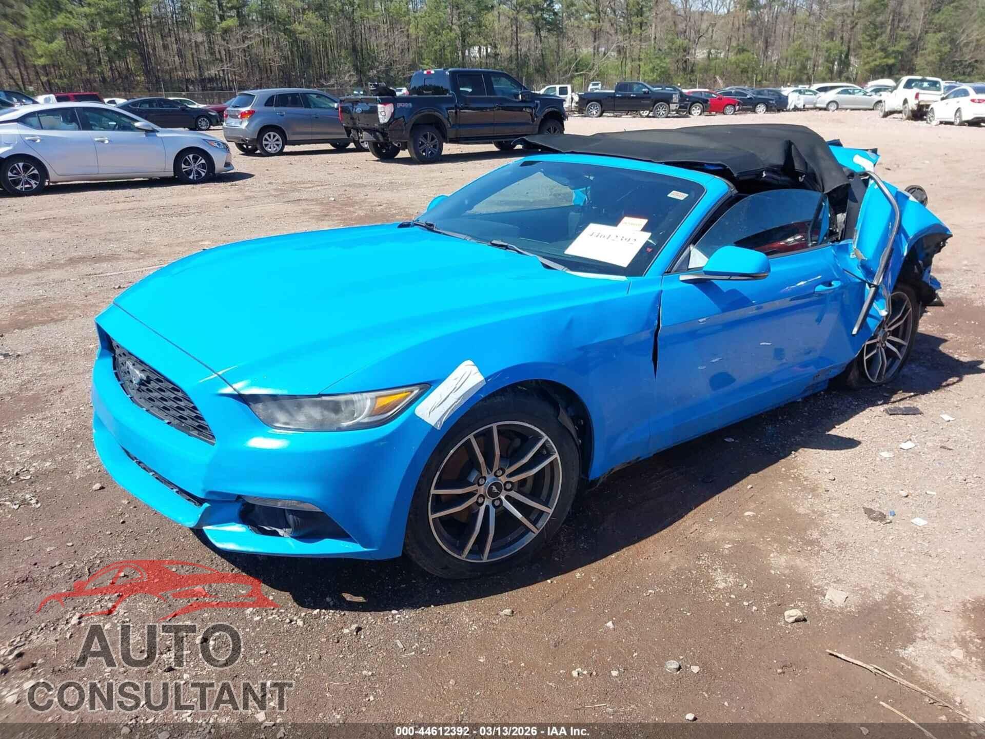 FORD MUSTANG 2017 - 1FATP8UH9H5278925