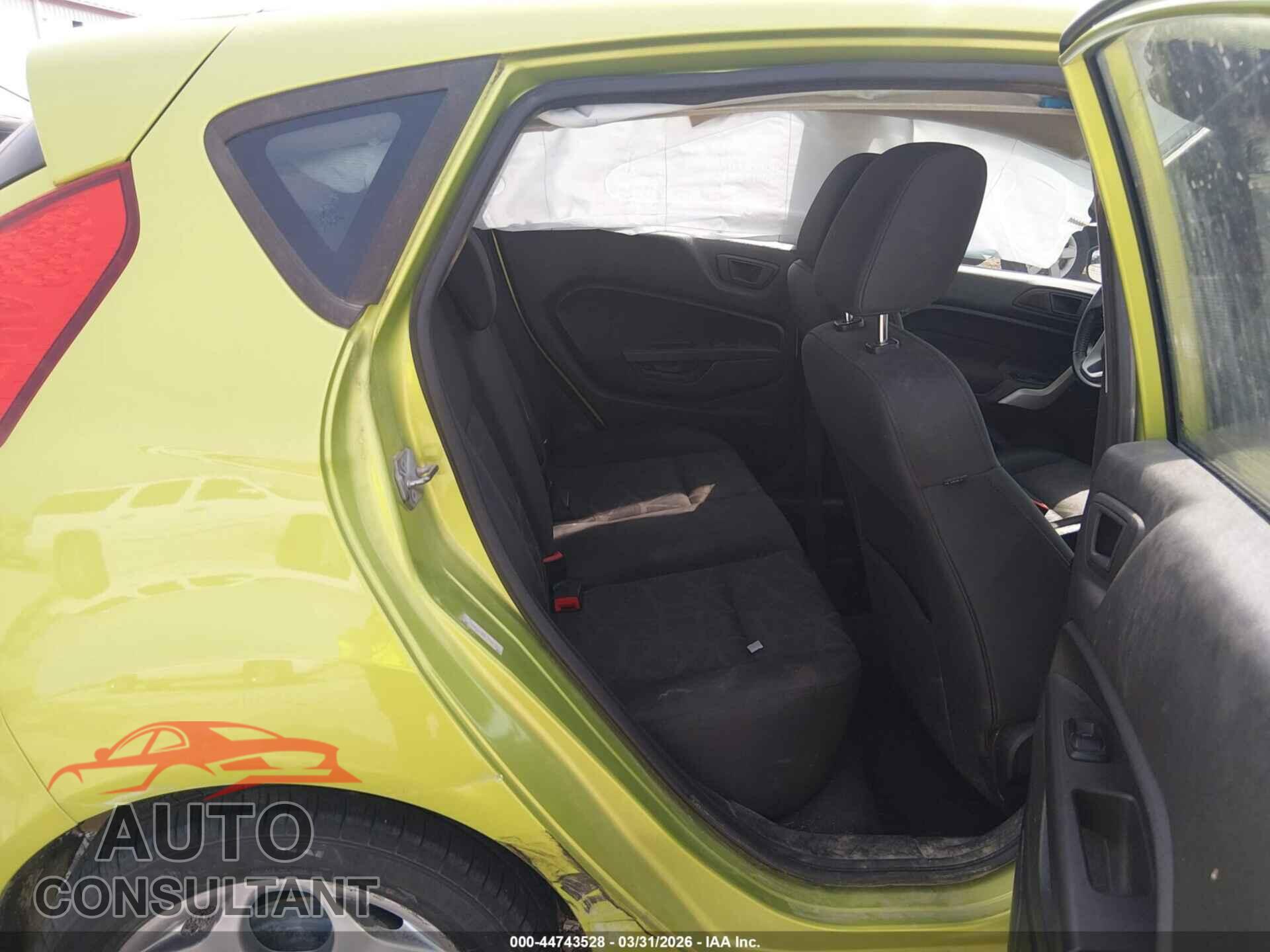 FORD FIESTA 2011 - 3FADP4FJ9BM207593