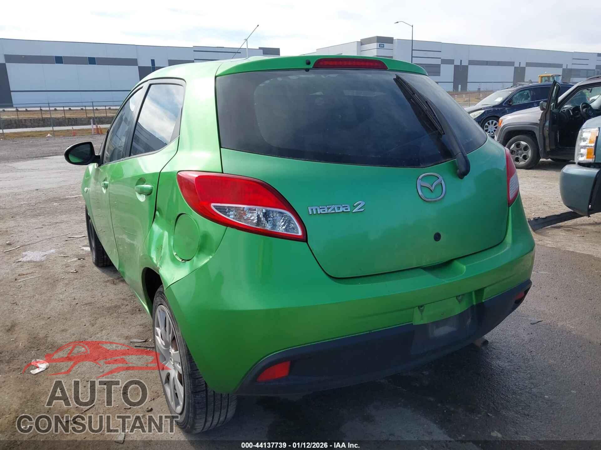 MAZDA MAZDA2 2012 - JM1DE1KY3C0151835