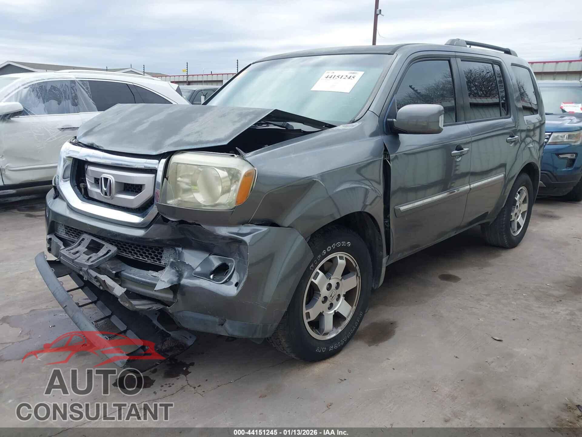 HONDA PILOT 2011 - 5FNYF3H95BB015104