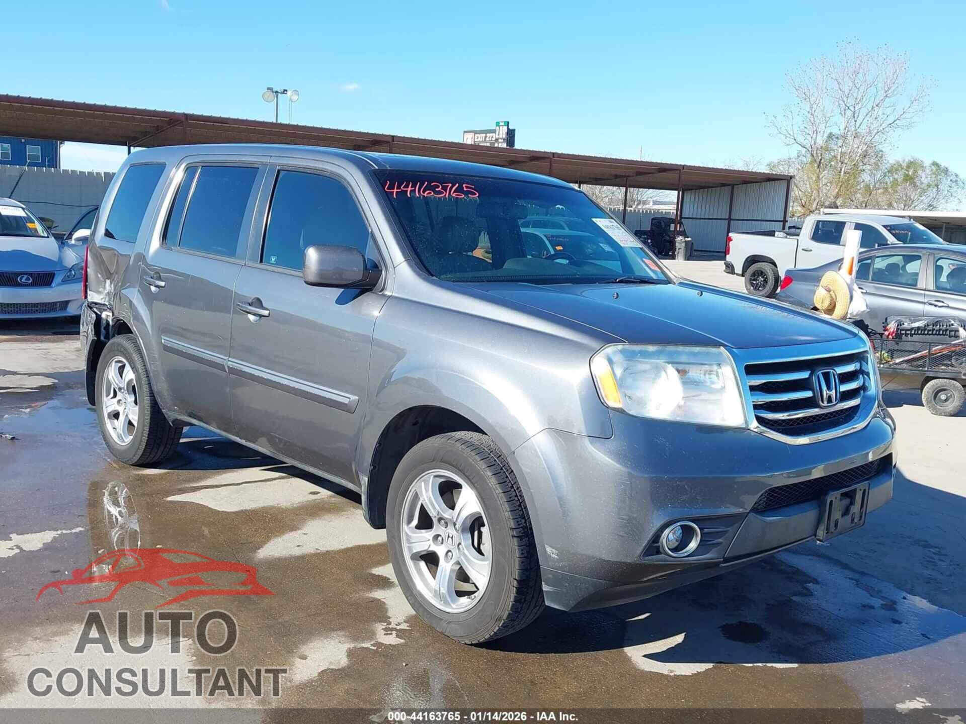 HONDA PILOT 2012 - 5FNYF3H54CB022446
