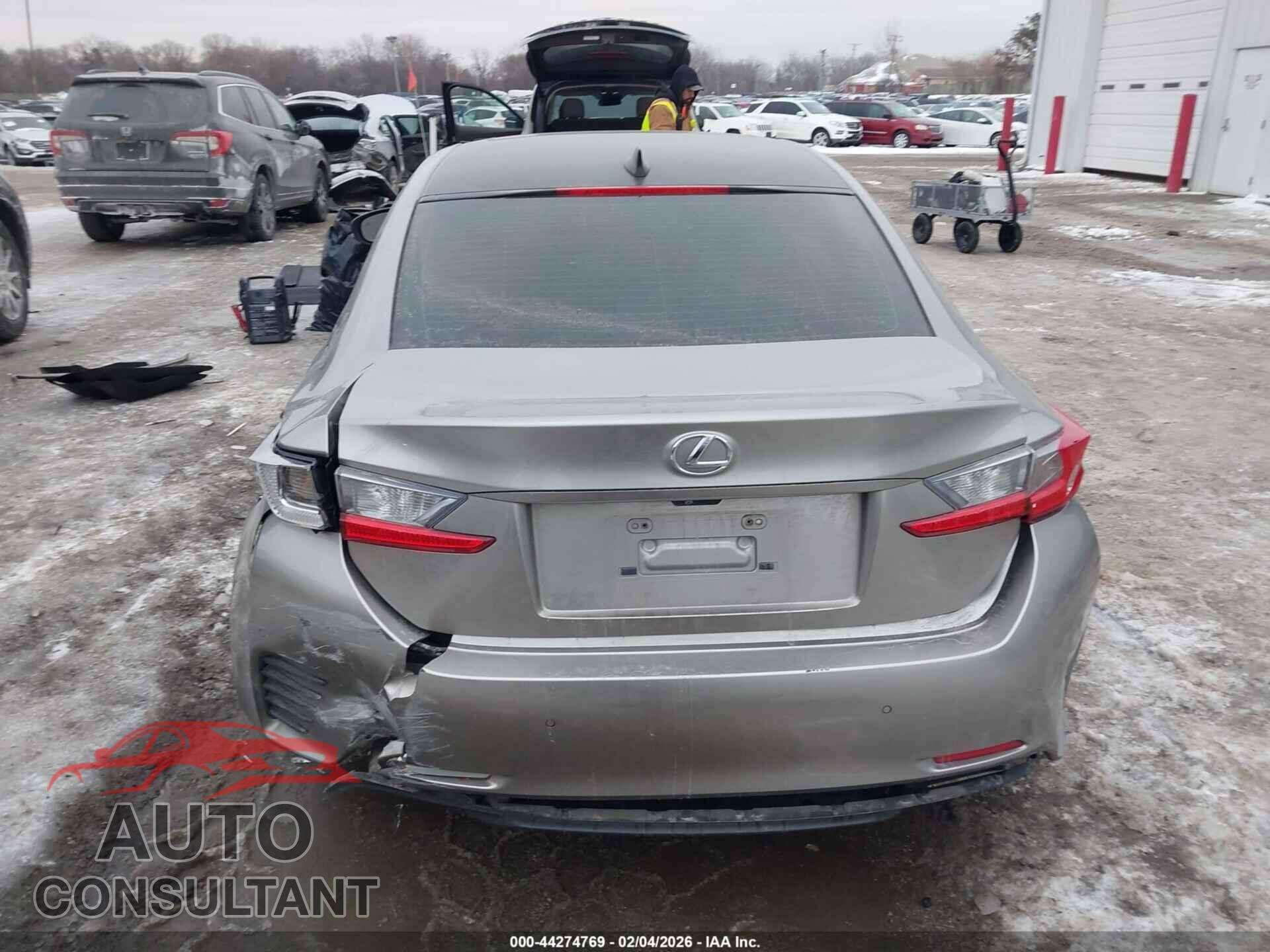 LEXUS RC 200T 2016 - JTHHA5BC9G5000627