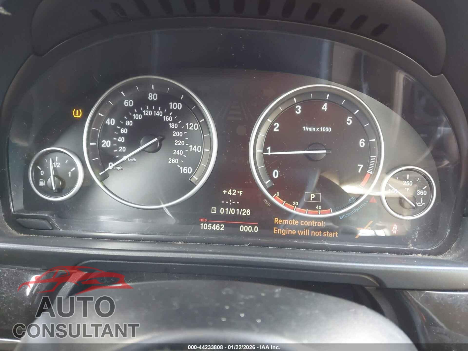 BMW 535I 2011 - WBAFR7C52BC802371