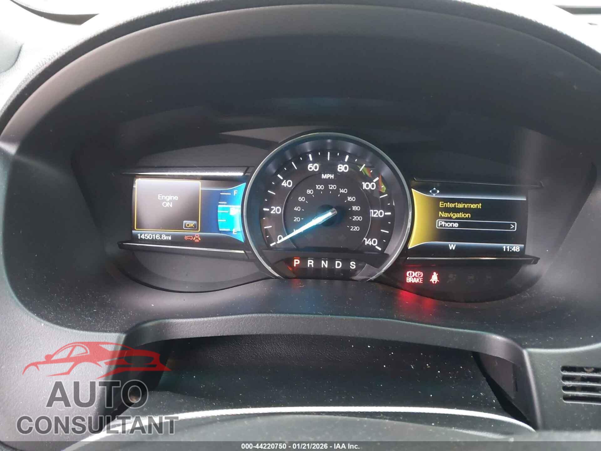FORD EXPLORER 2016 - 1FM5K7D87GGA25032