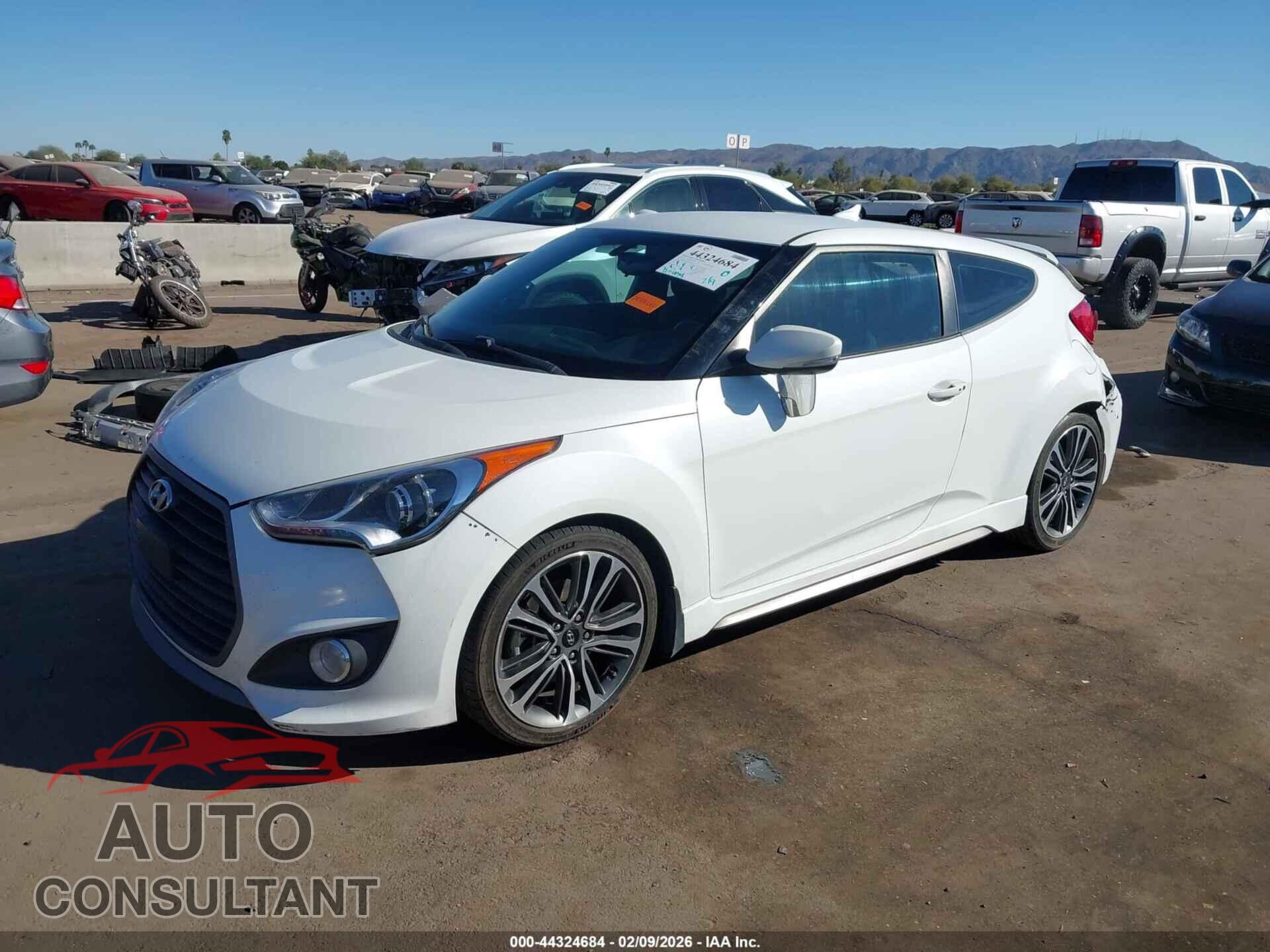 HYUNDAI VELOSTER 2016 - KMHTC6AE6GU267921