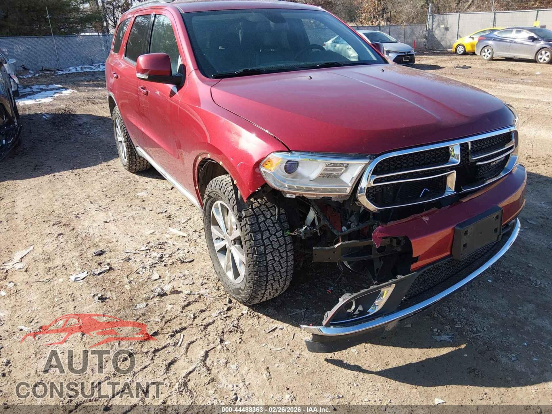 DODGE DURANGO 2014 - 1C4RDJDG4EC599967