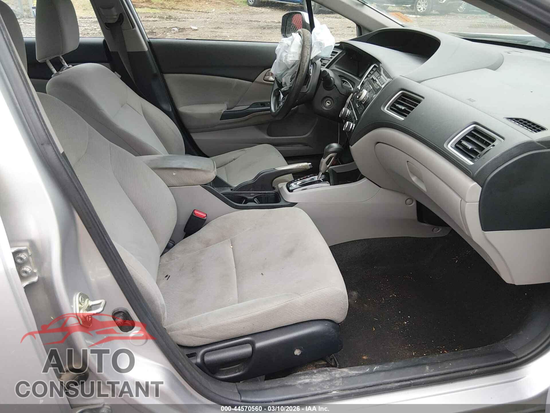 HONDA CIVIC 2013 - 19XFB2F58DE097867