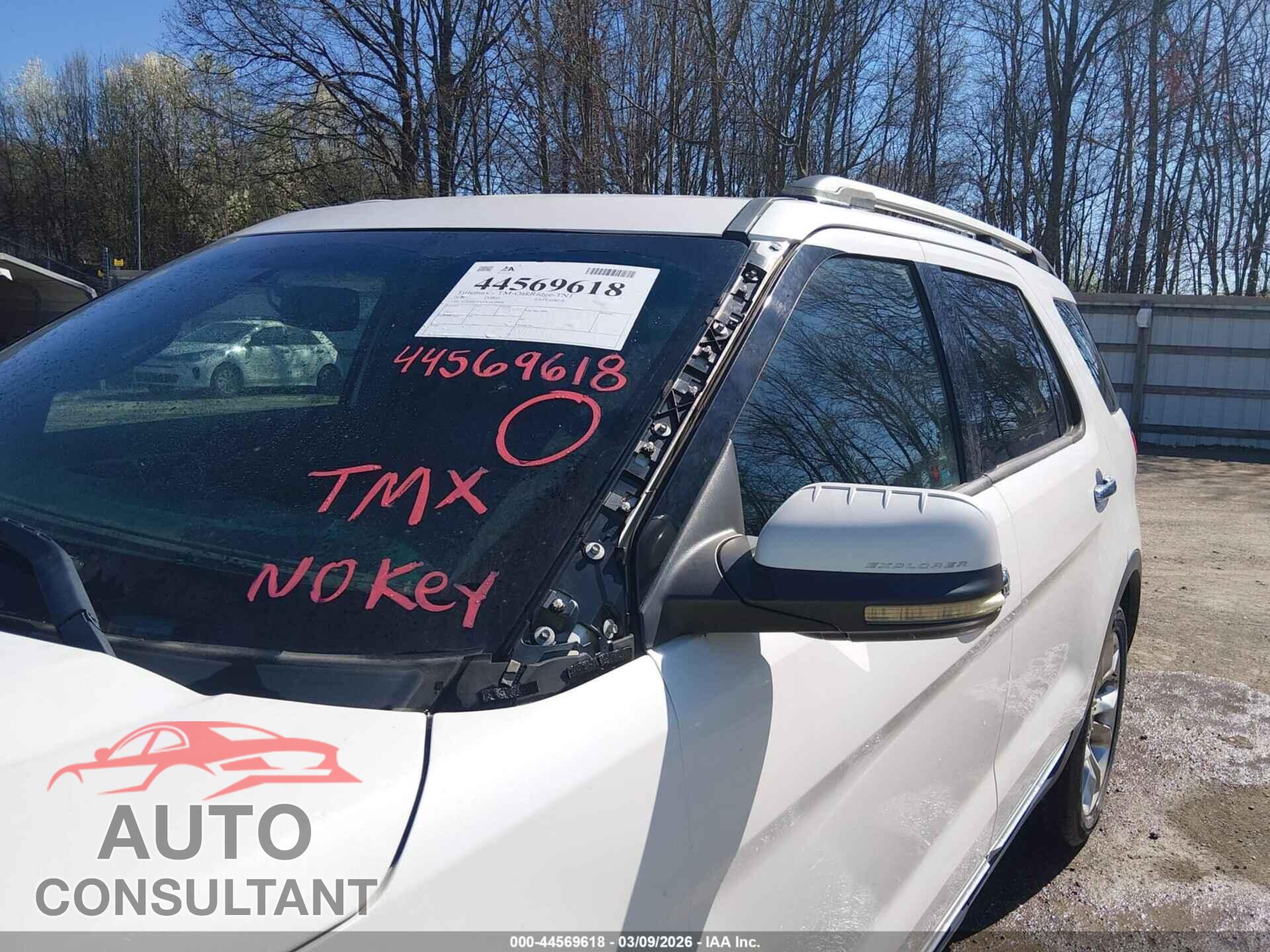 FORD EXPLORER 2011 - 1FMHK7F83BGA78488