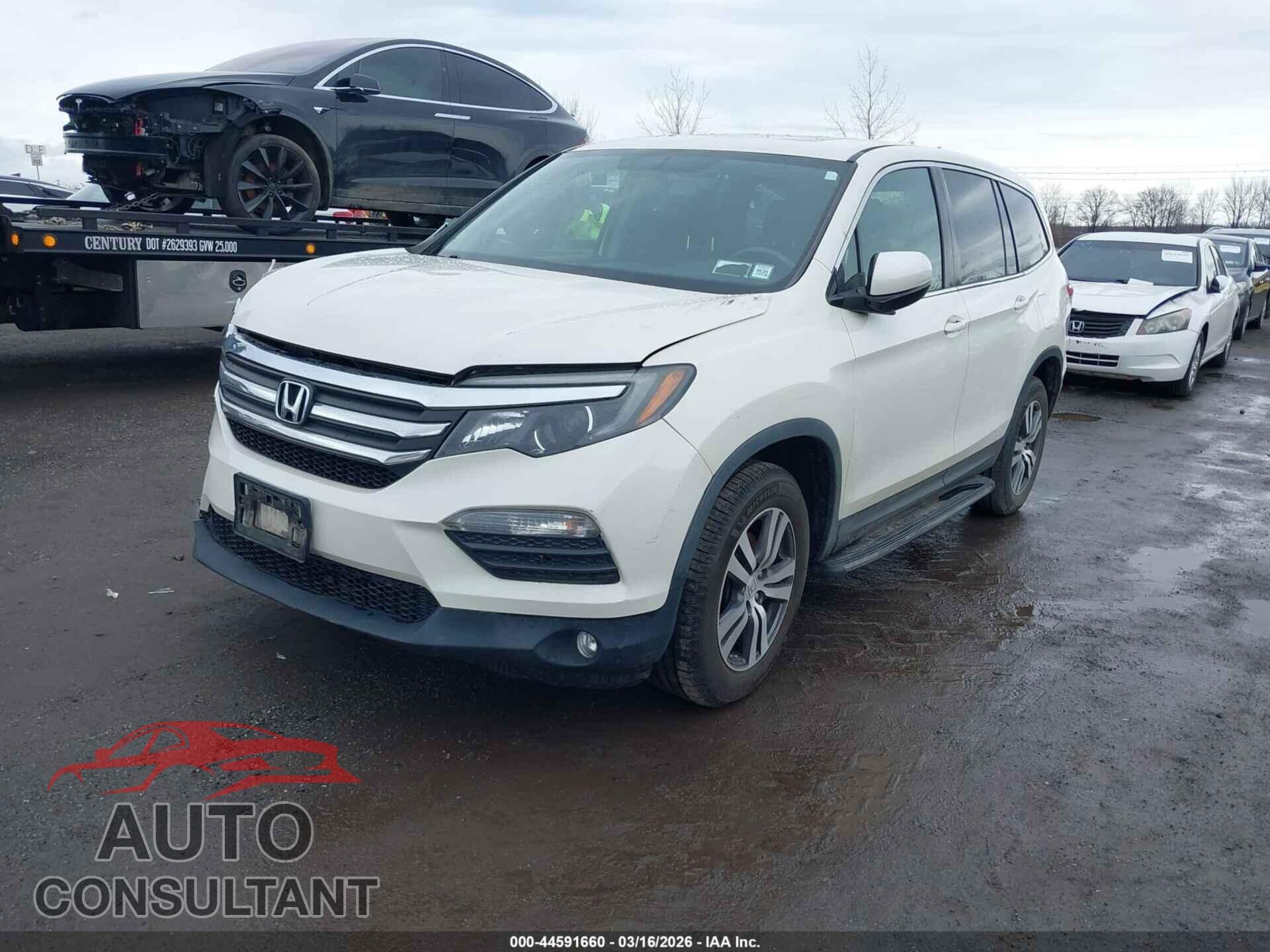 HONDA PILOT 2017 - 5FNYF6H52HB040775