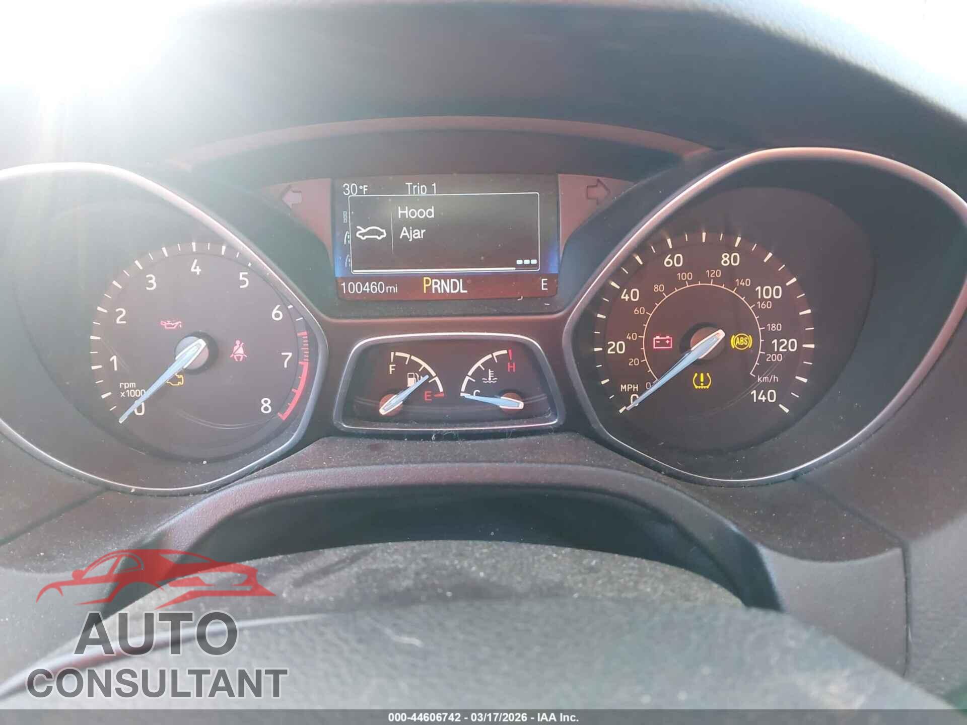 FORD FOCUS 2016 - 1FADP3F2XGL296361