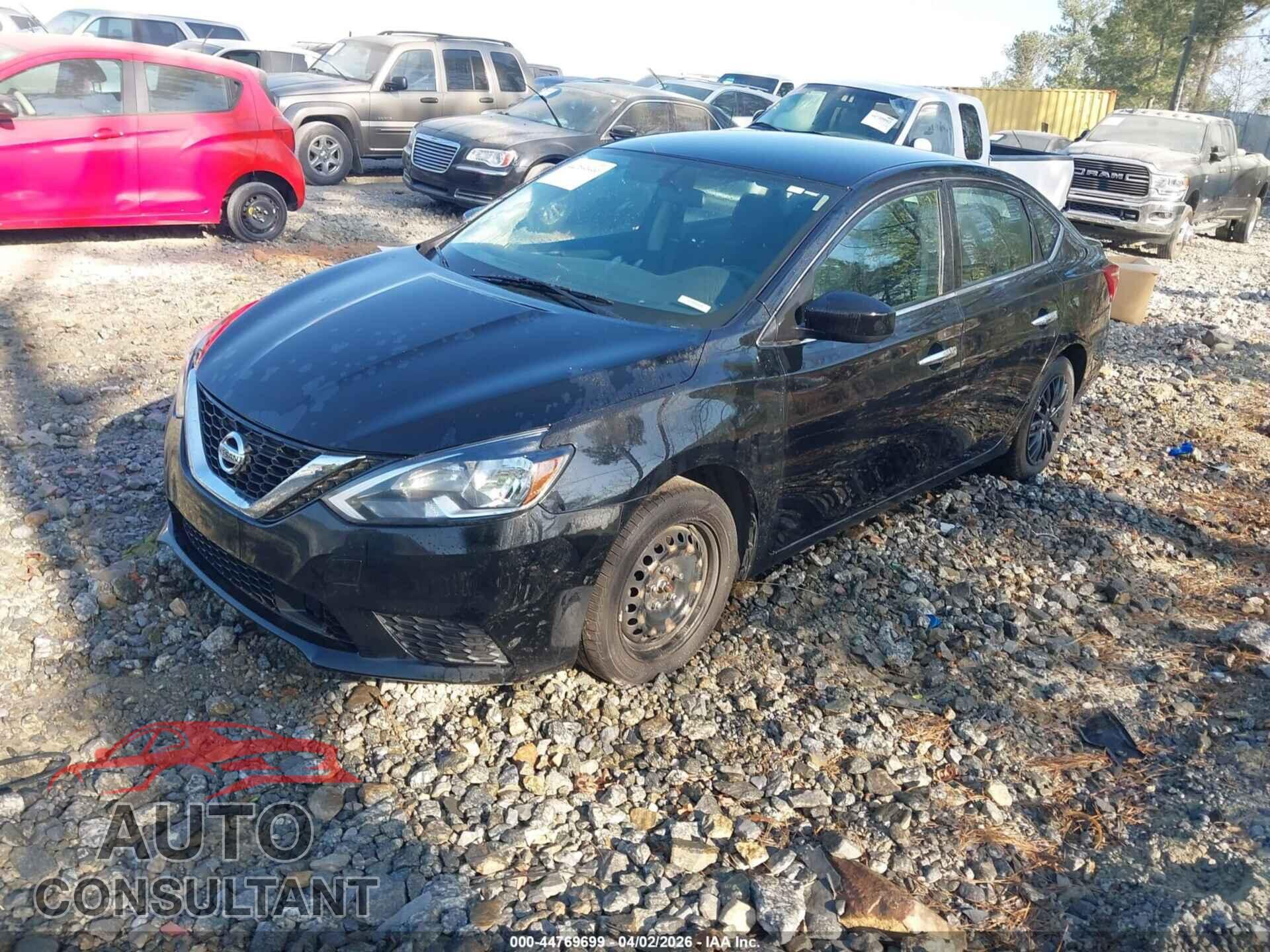 NISSAN SENTRA 2019 - 3N1AB7AP1KY414077