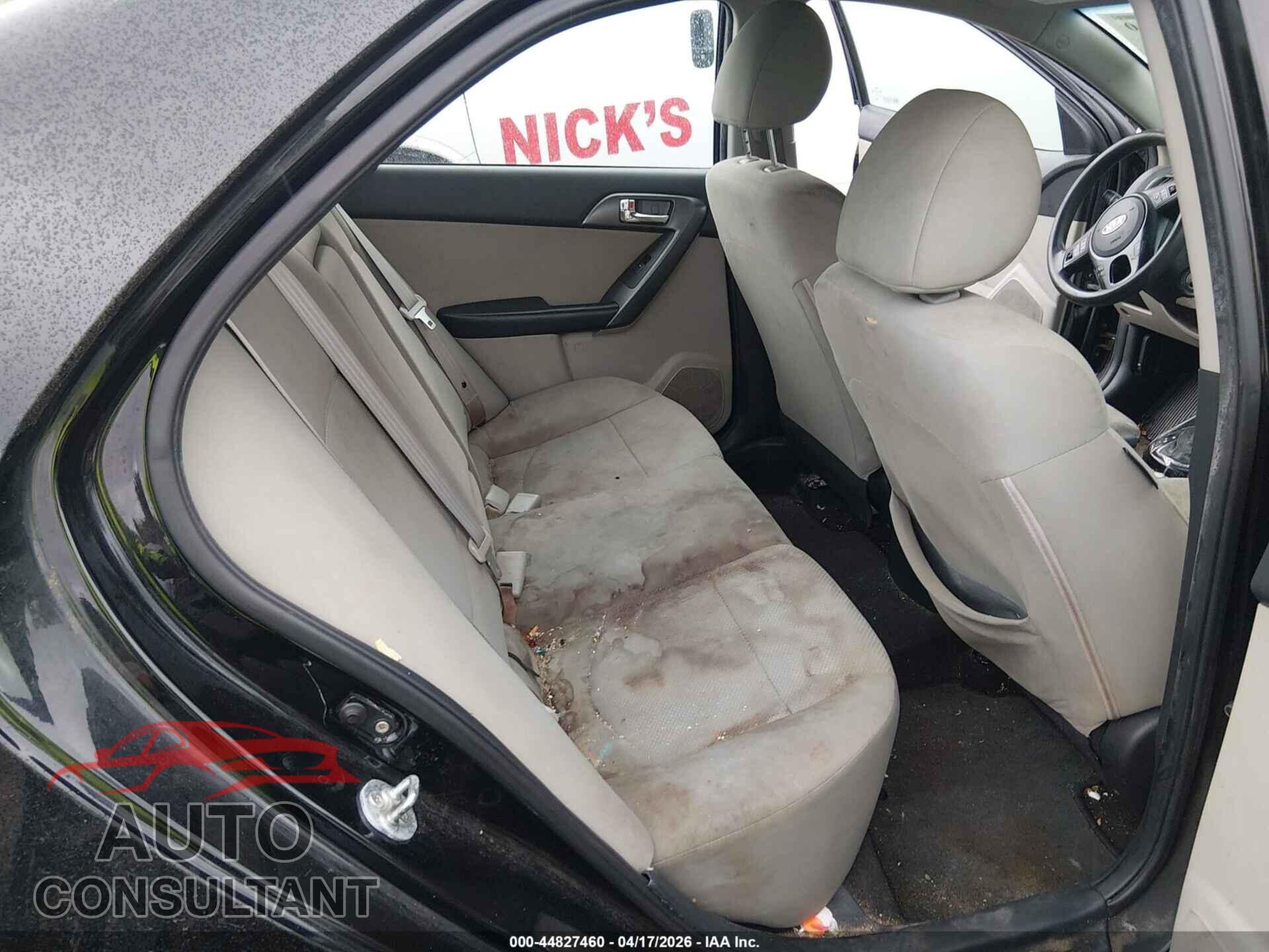 KIA FORTE 2013 - KNAFU4A23D5704902