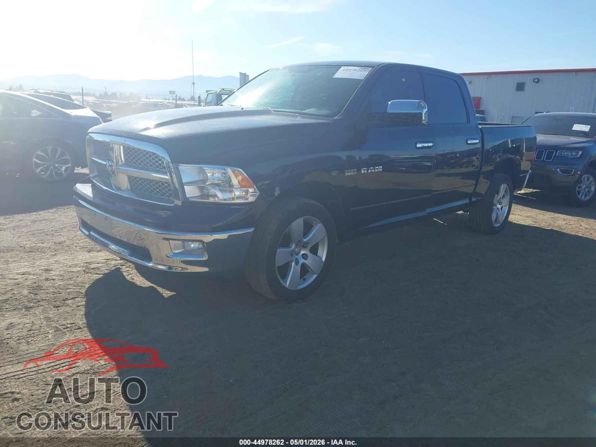 DODGE RAM 1500 2010 - 1D7RV1CTXAS257313