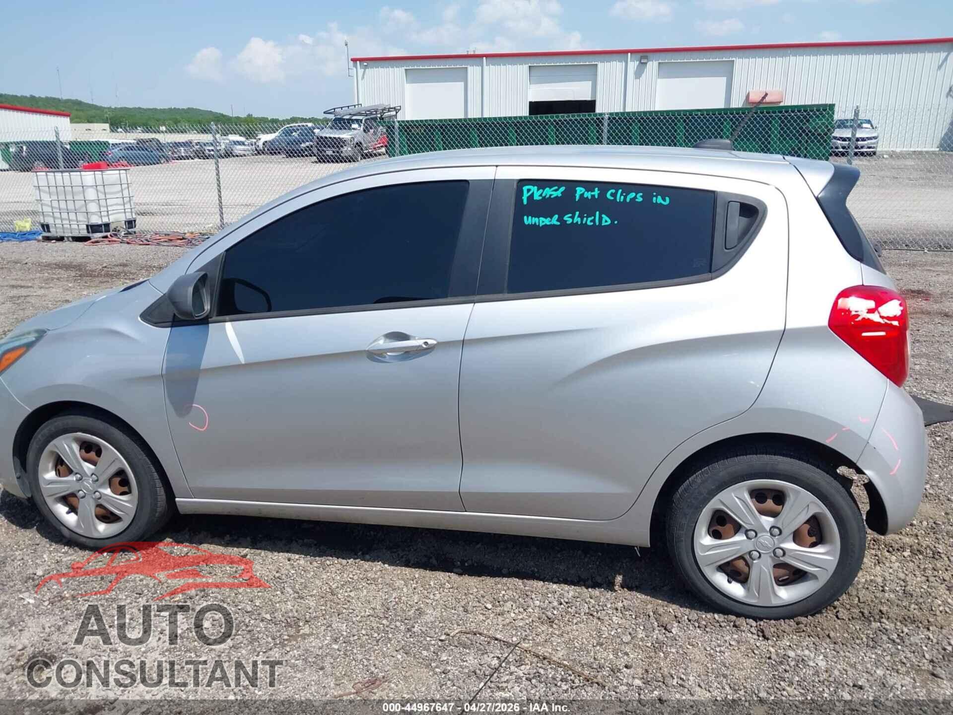 CHEVROLET SPARK 2019 - KL8CB6SA9KC736087