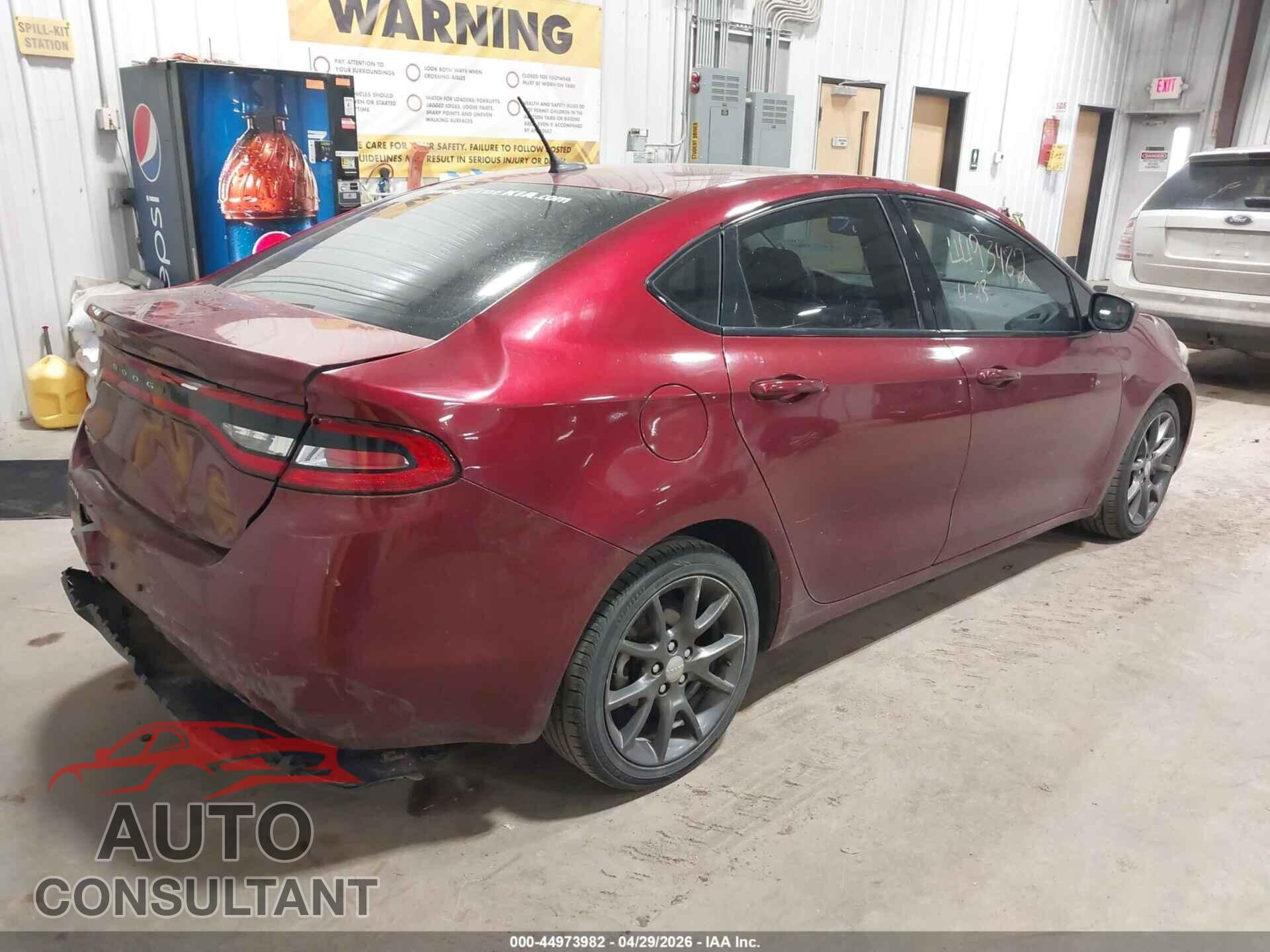 DODGE DART 2015 - 1C3CDFAA3FD375236