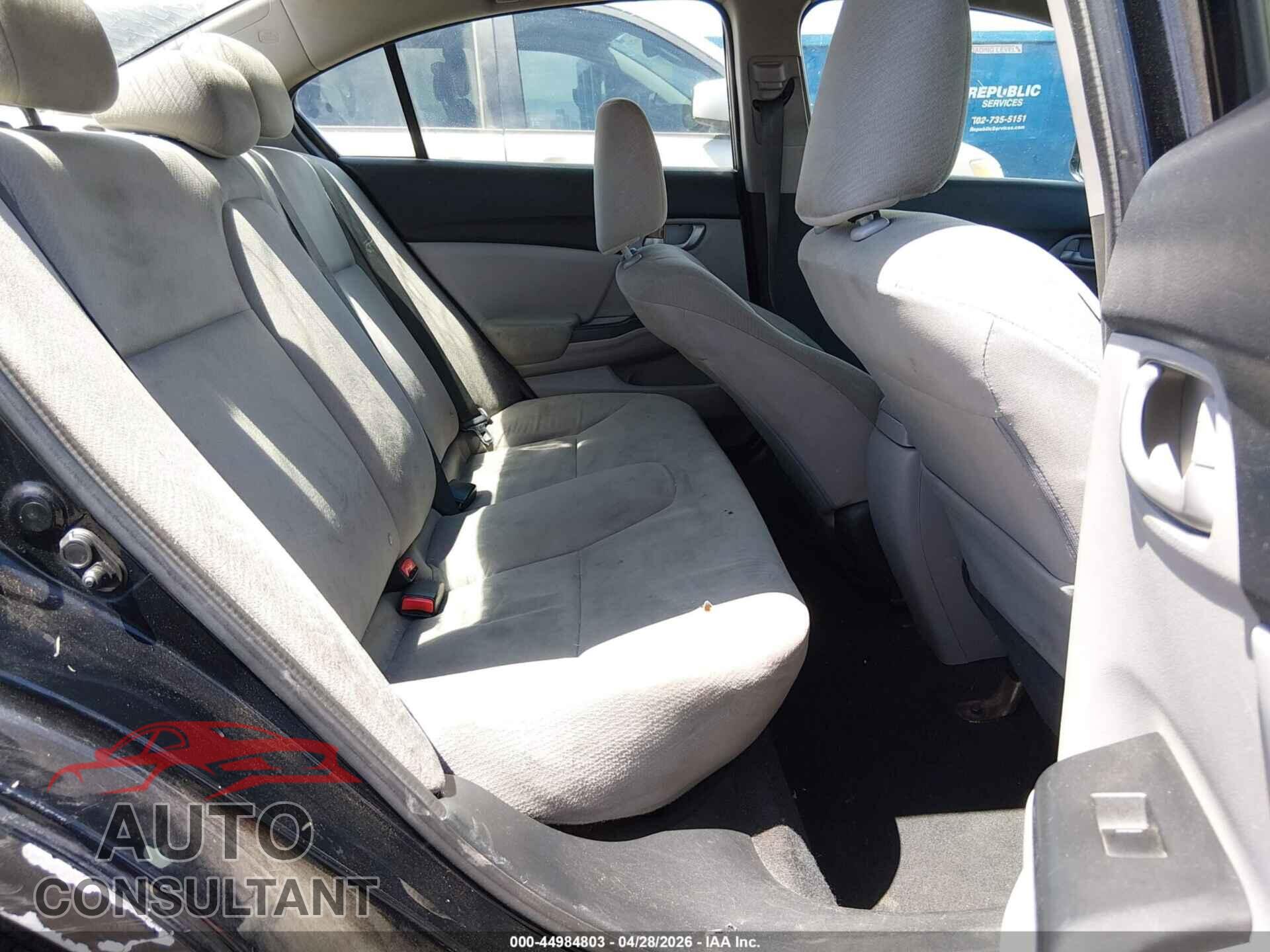 HONDA CIVIC 2013 - 19XFB2F52DE225715