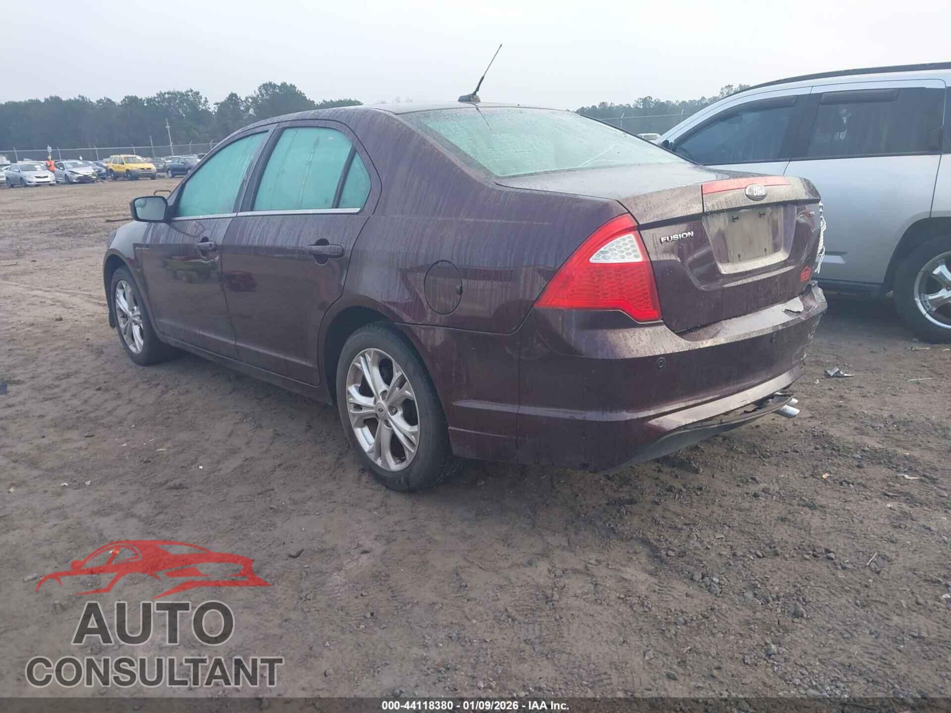 FORD FUSION 2012 - 3FAHP0HA2CR406237