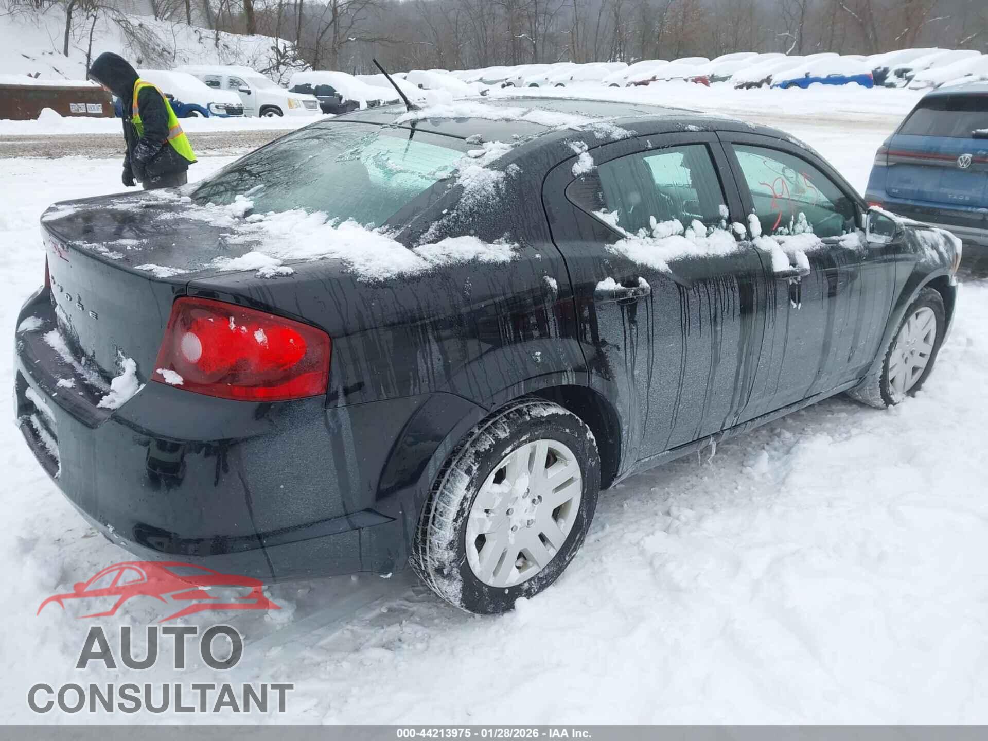 DODGE AVENGER 2013 - 1C3CDZAB2DN753628
