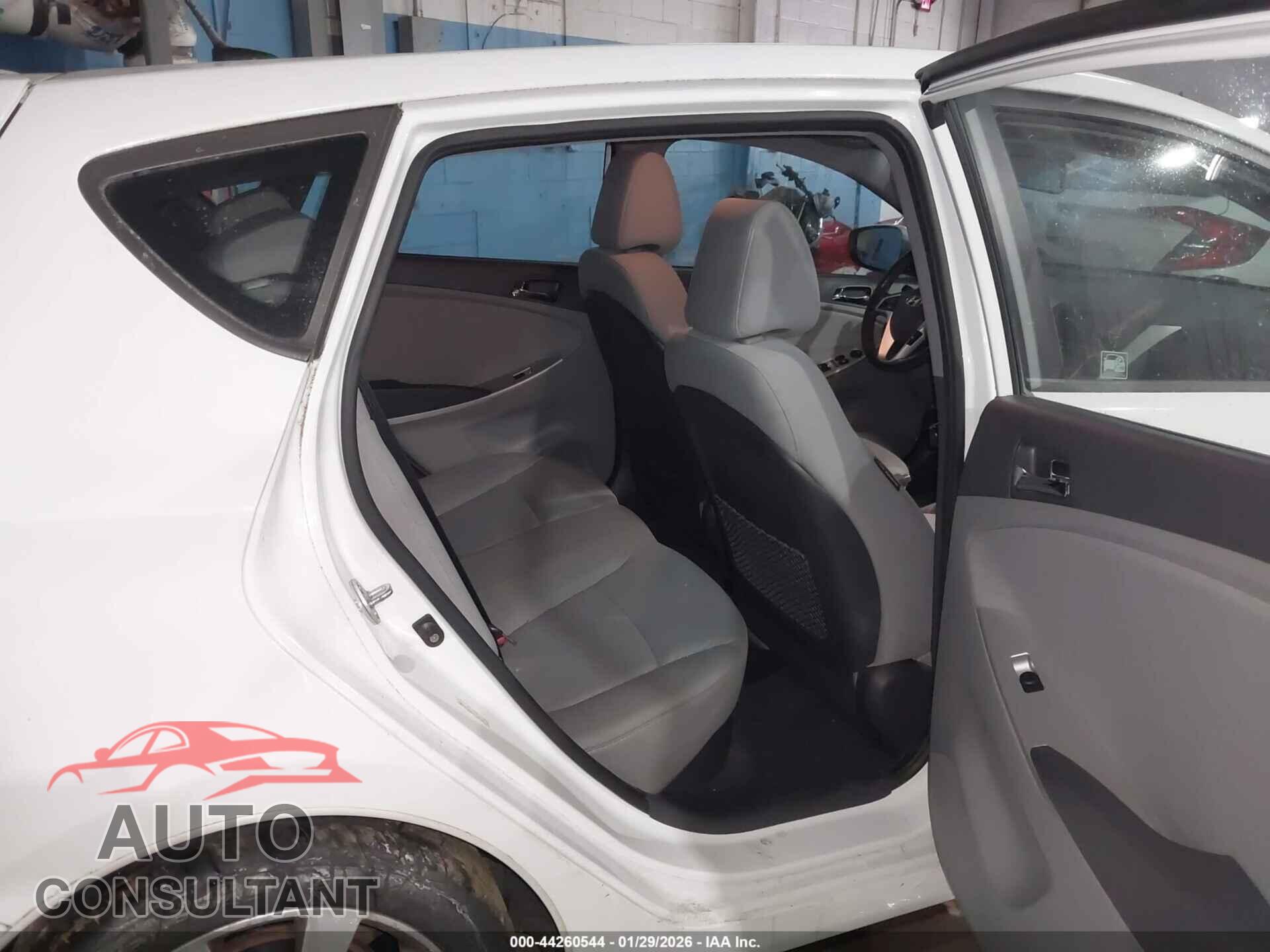 HYUNDAI ACCENT 2012 - KMHCU5AE6CU010792