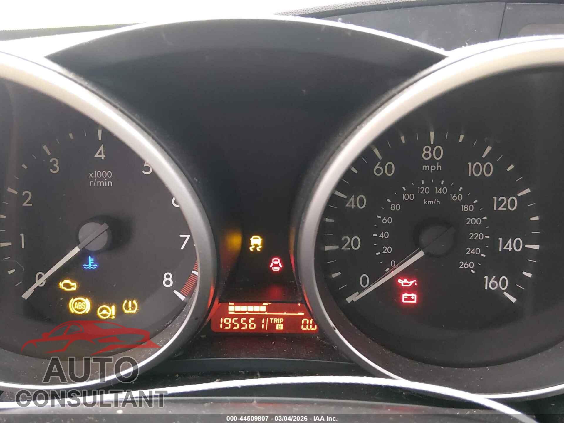 MAZDA MAZDA3 2011 - JM1BL1UF2B1368603