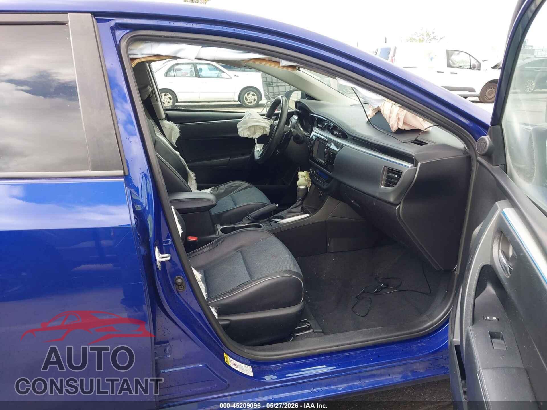 TOYOTA COROLLA 2014 - 5YFBURHE6EP005010