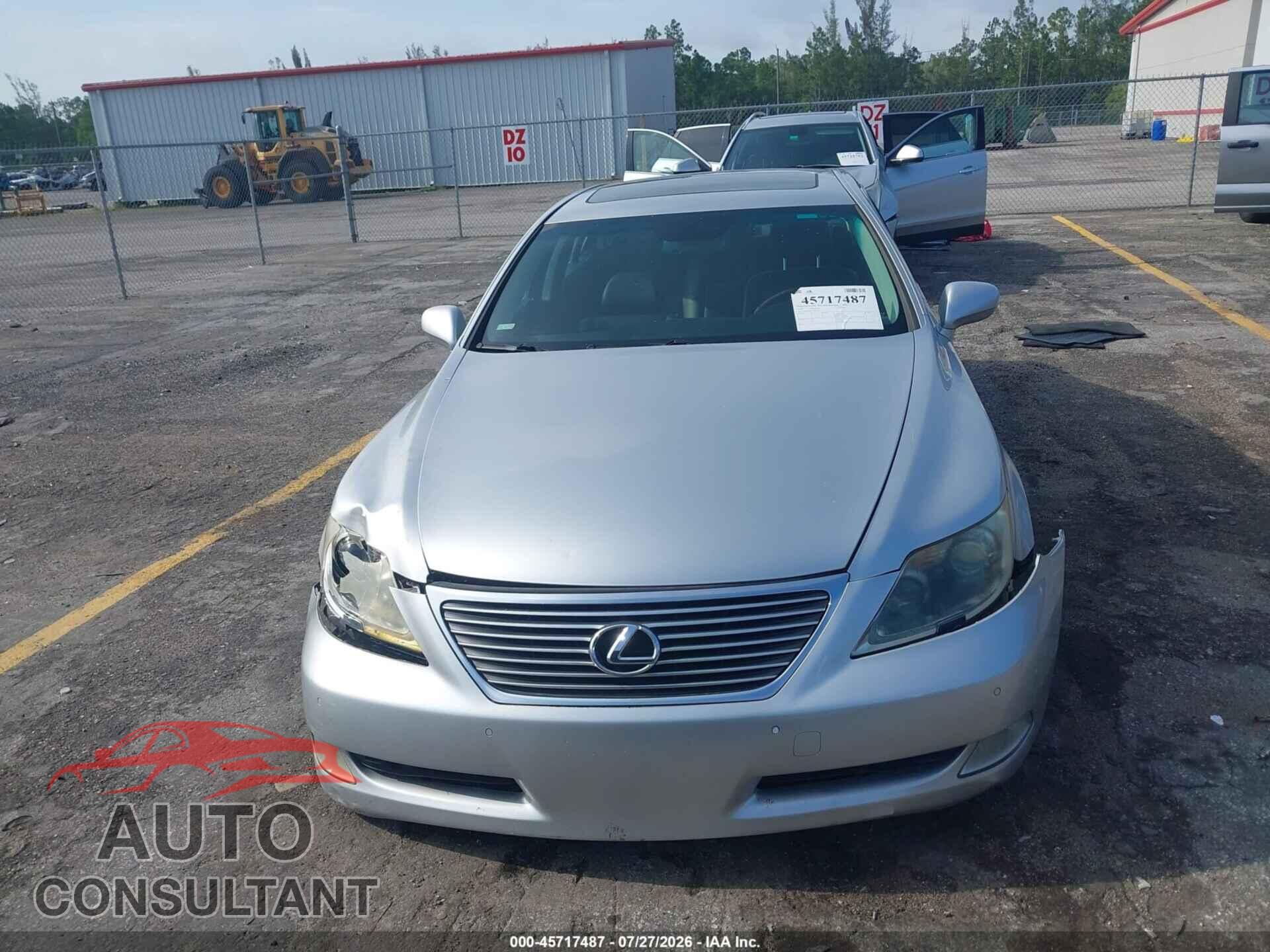 LEXUS LS 460 2009 - JTHGL46FX95036639
